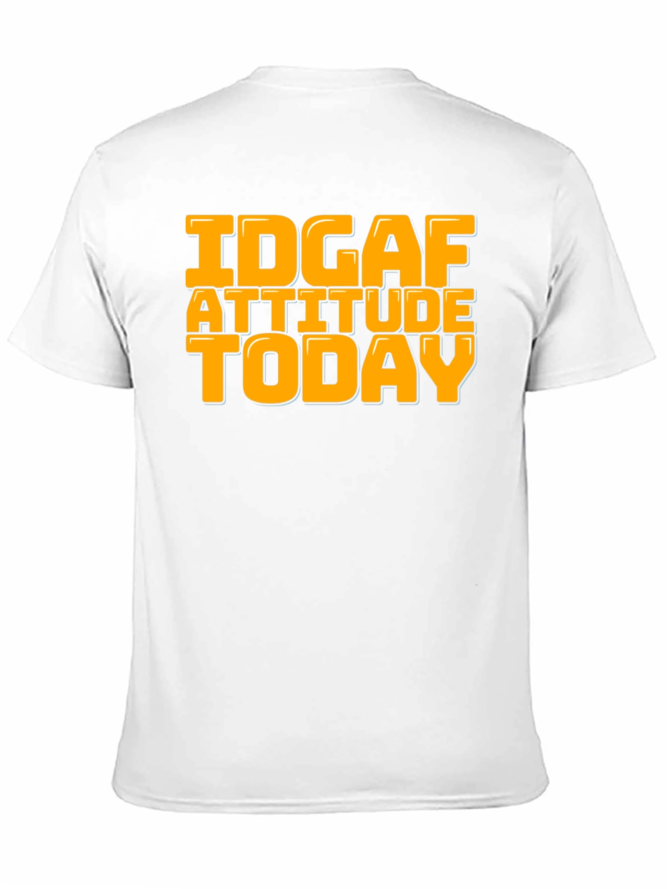 IDGAF Attitude Today Graphic Tee - Black - 11