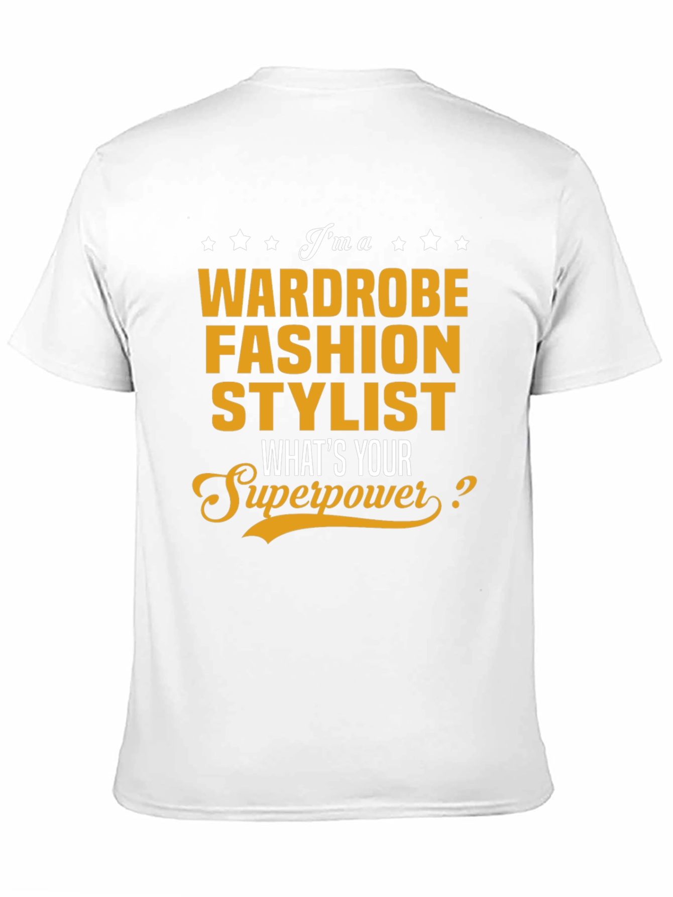Black Wardrobe Fashion Stylist Superpower T-Shirt view 11