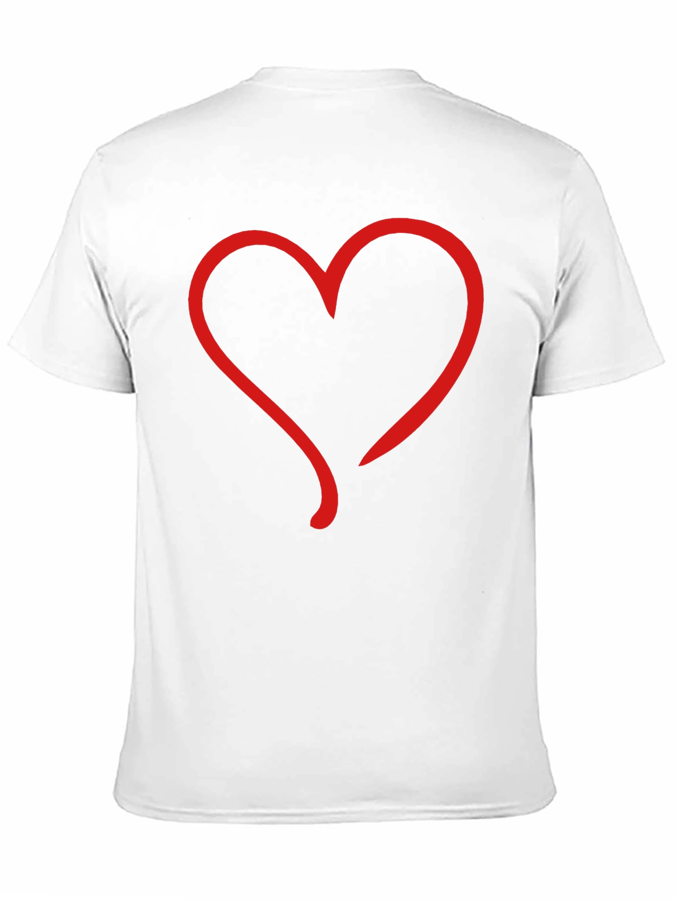 Black Heart Graphic Black T-Shirt - Casual Style view 11