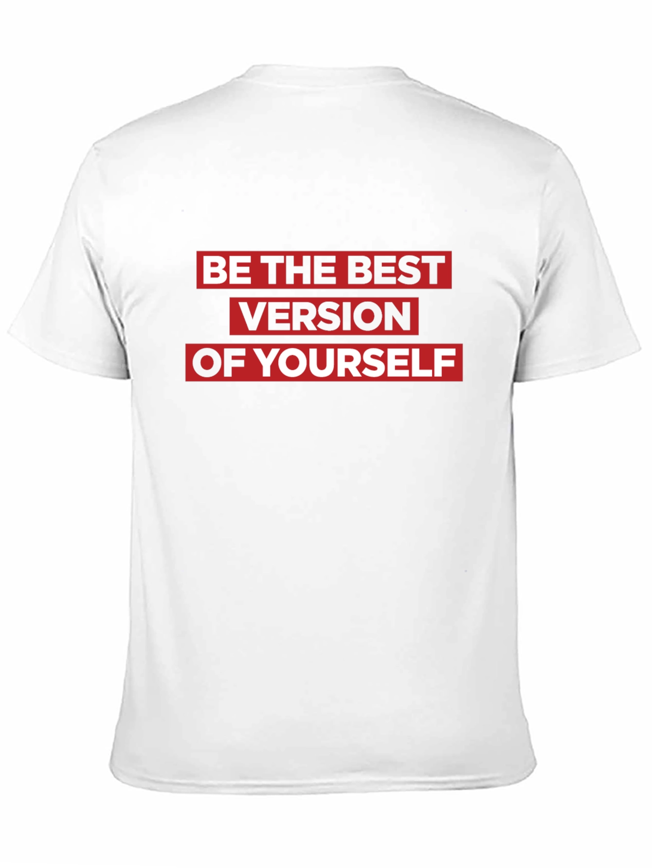 Motivational Black T-Shirt: Be the Best Version - 11