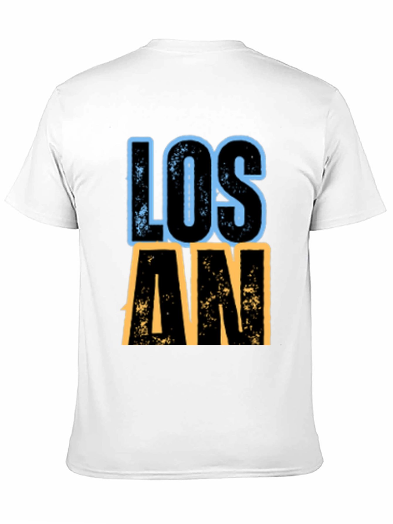 Black Los Angeles Graphic T-Shirt - Black view 11