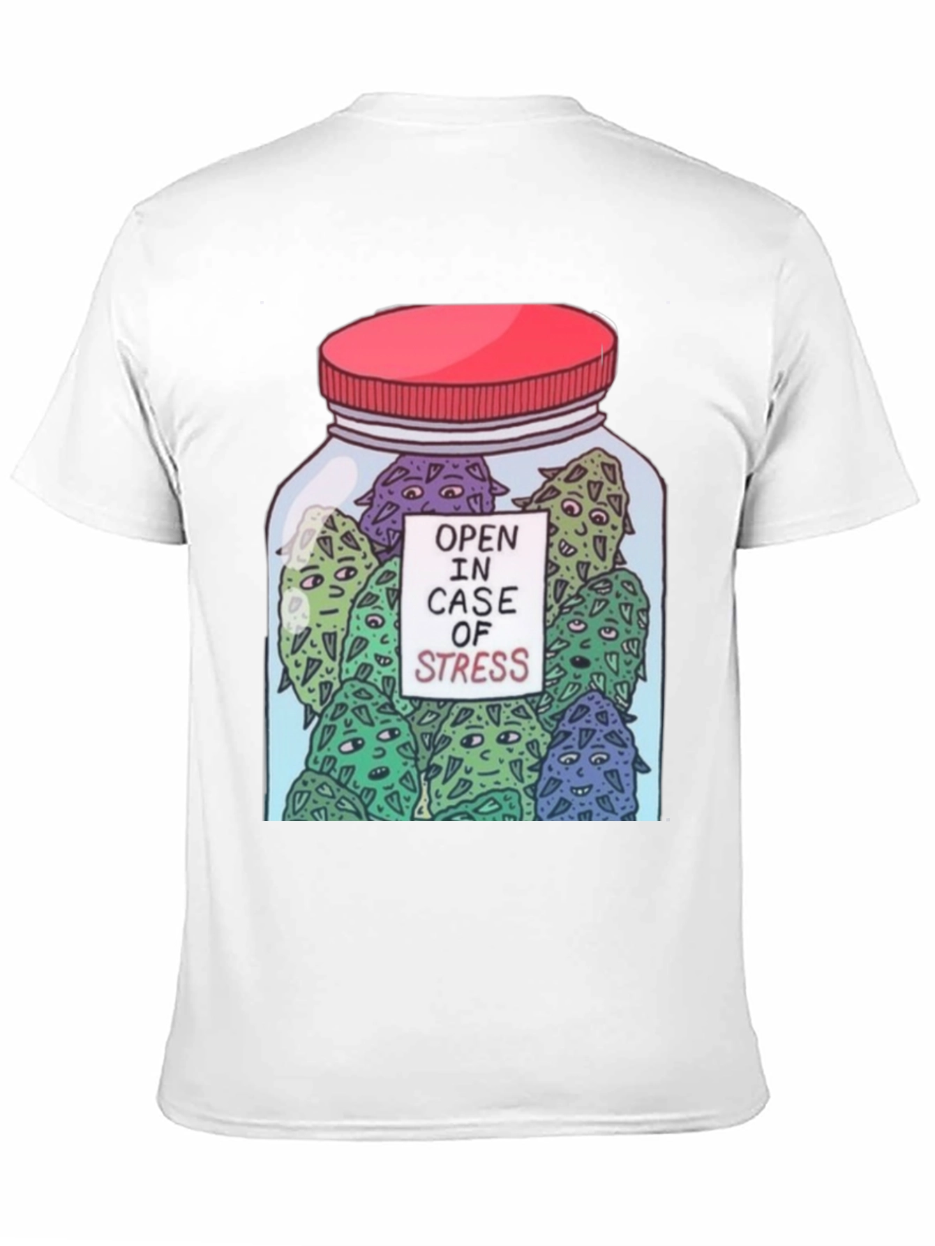 Open In Case Of Stress Graphic T-Shirt - 11