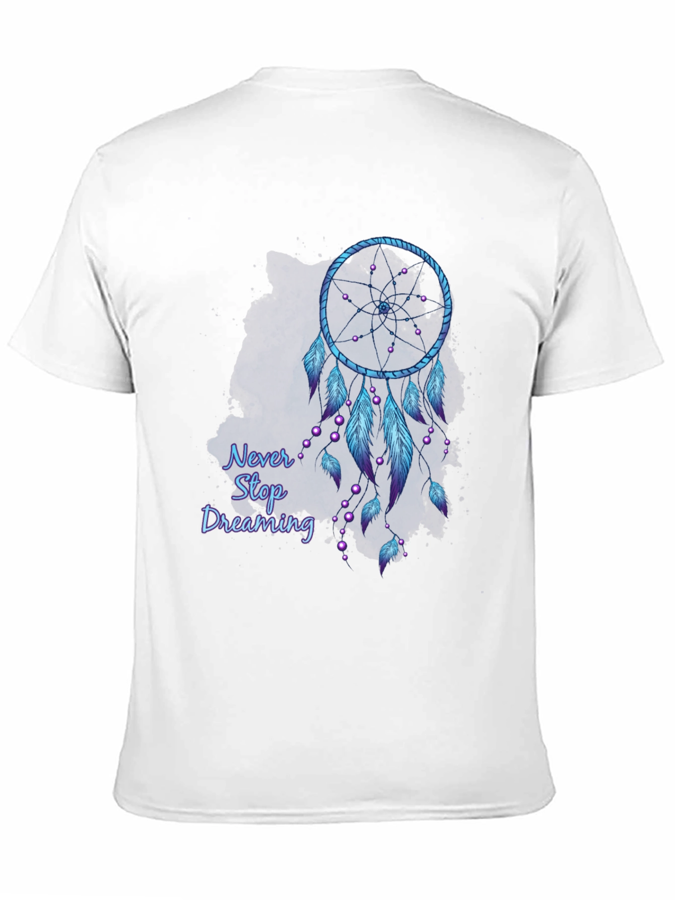 Black Dreamcatcher Graphic Tee - Never Stop Dreaming Shirt view 11