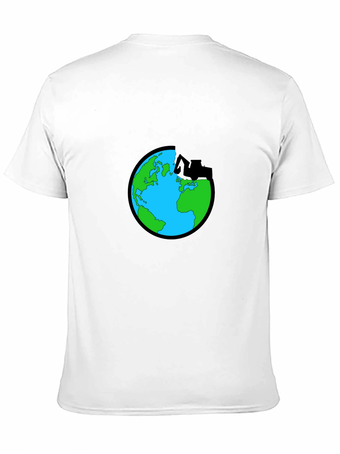 Black Earth Graphic Tee - Save the Planet T-Shirt view 11