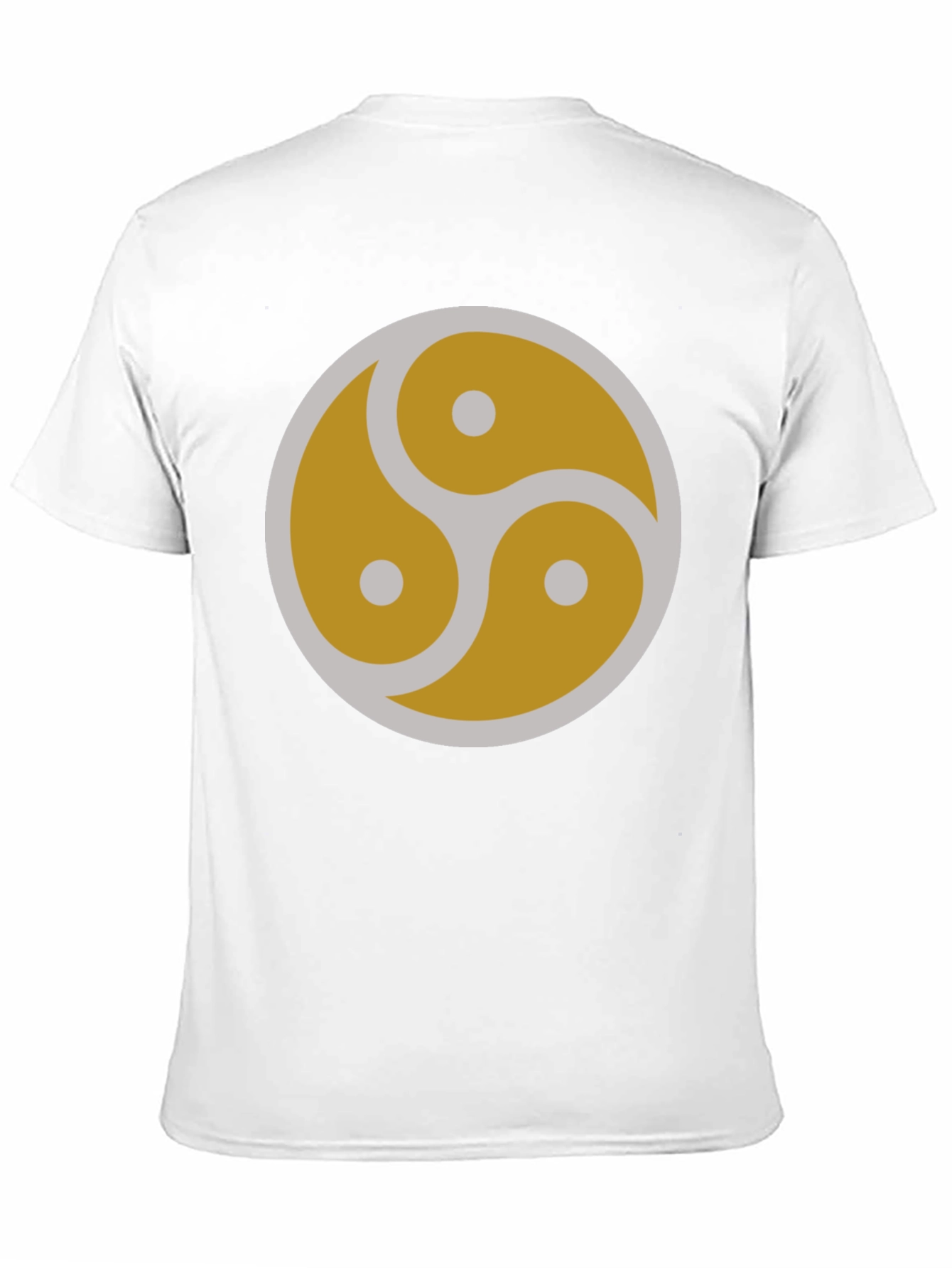 Black Minimalist BDSM Symbol Graphic T-Shirt view 11