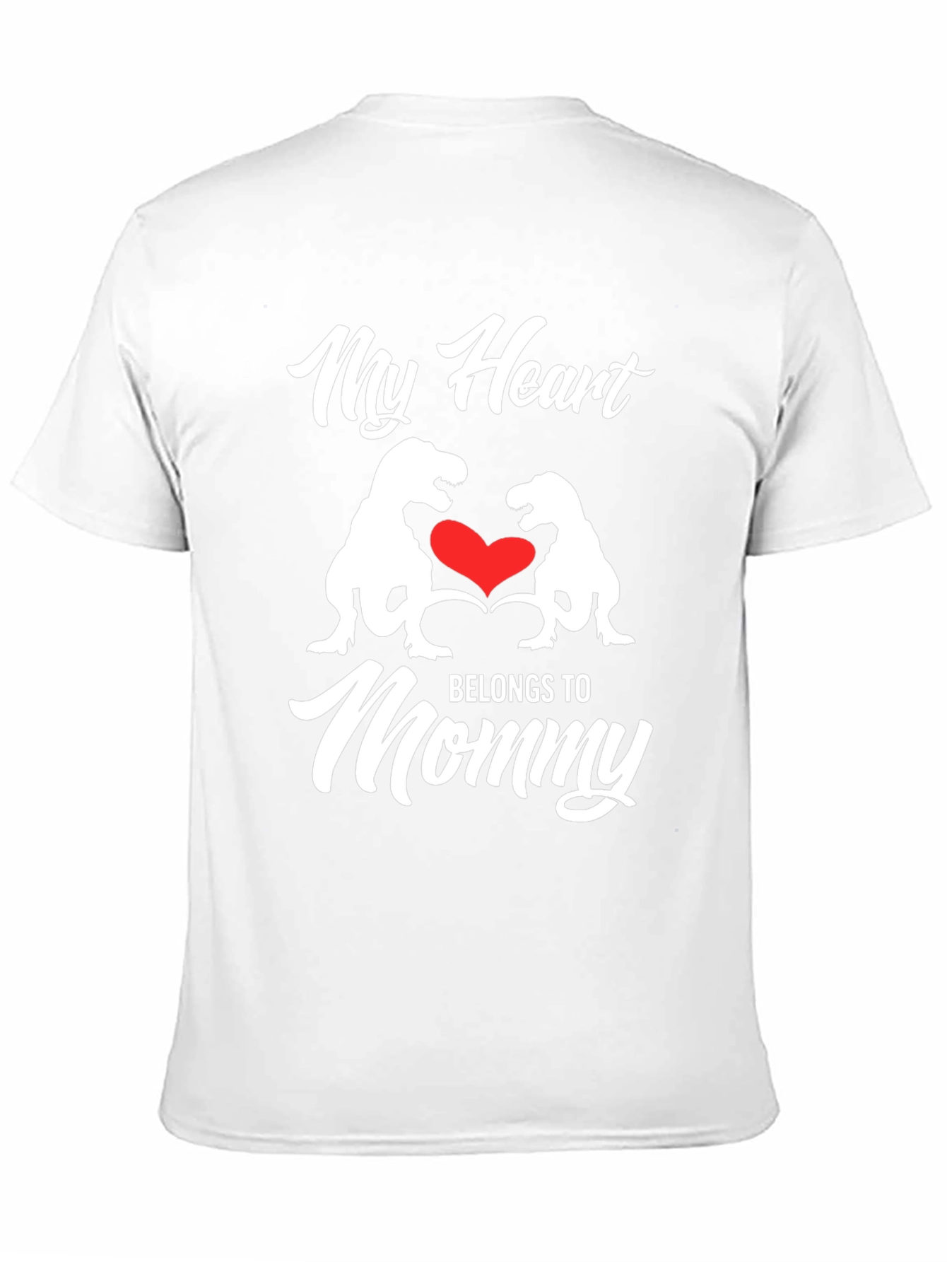 Black My Heart Belongs to Mommy T-Shirt view 11