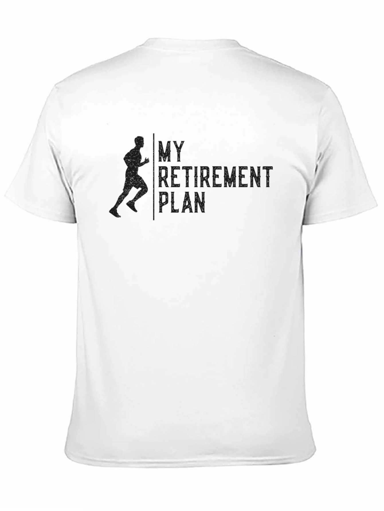 Black My Retirement Plan Funny T-Shirt view 11