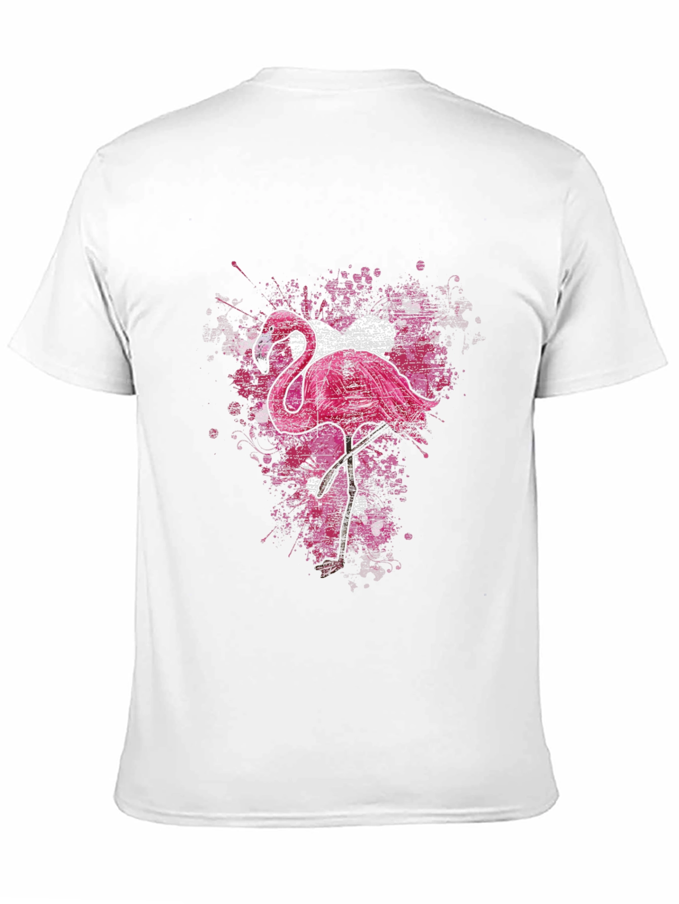 Black Flamingo Graphic T-Shirt view 11