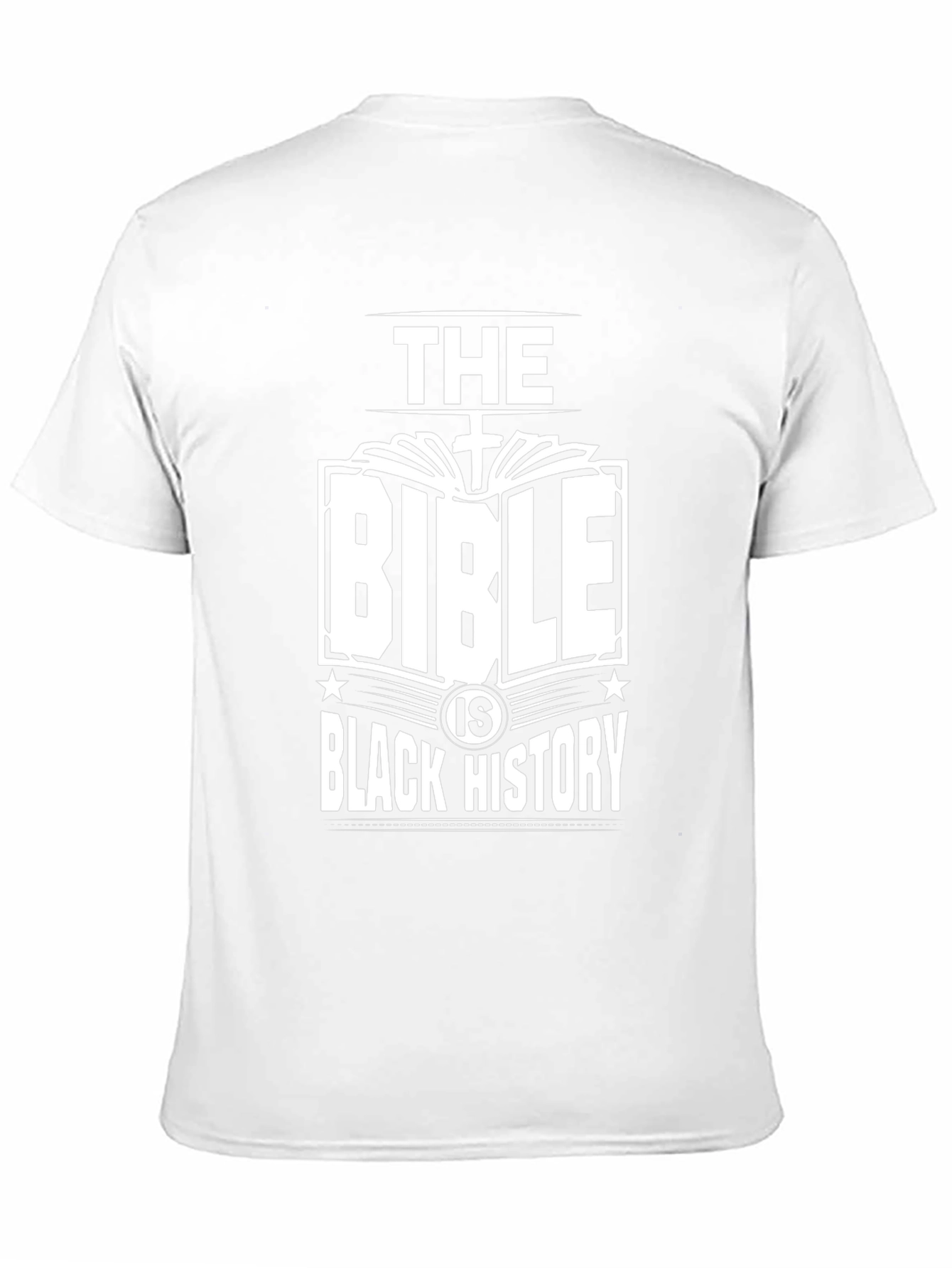 Black The Bible is Black History Graphic Tee view 11