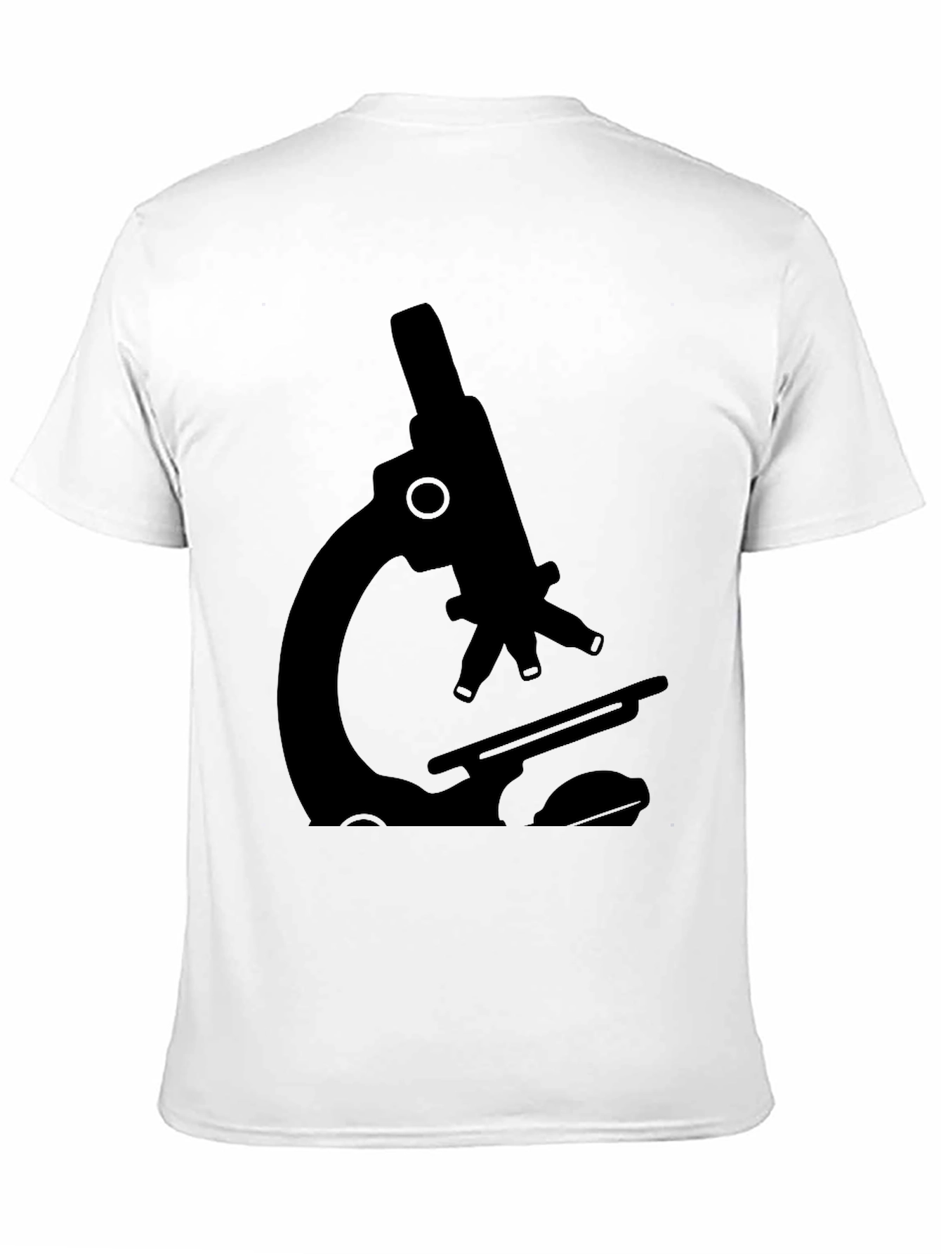 Black Microscope Graphic Tee - Science Style view 11