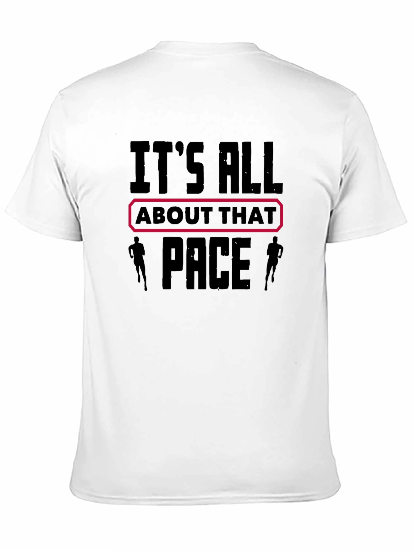 Black It's All About That Pace T-Shirt view 11