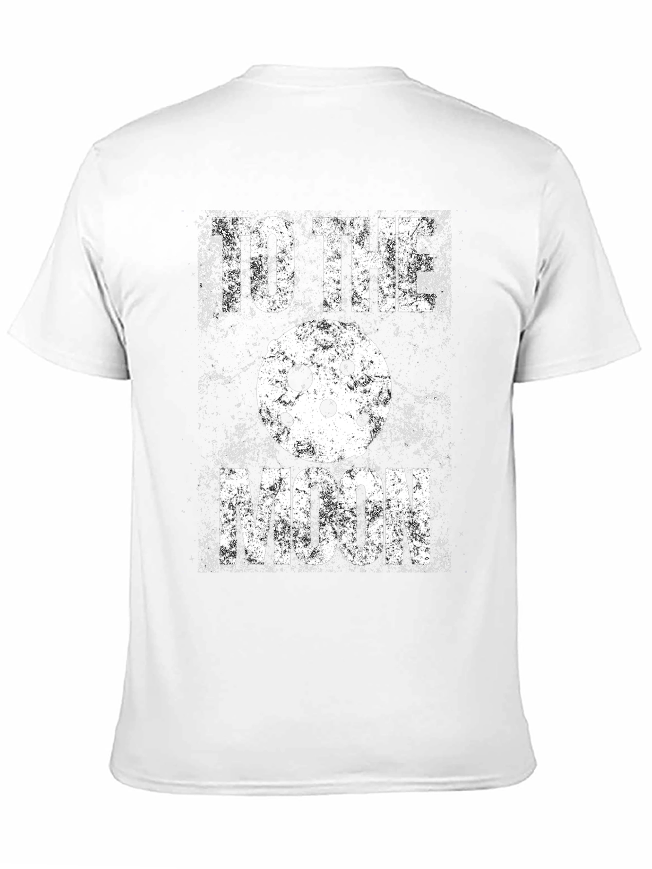 Black To The Moon Graphic Tee - Crypto HODL T-Shirt view 11