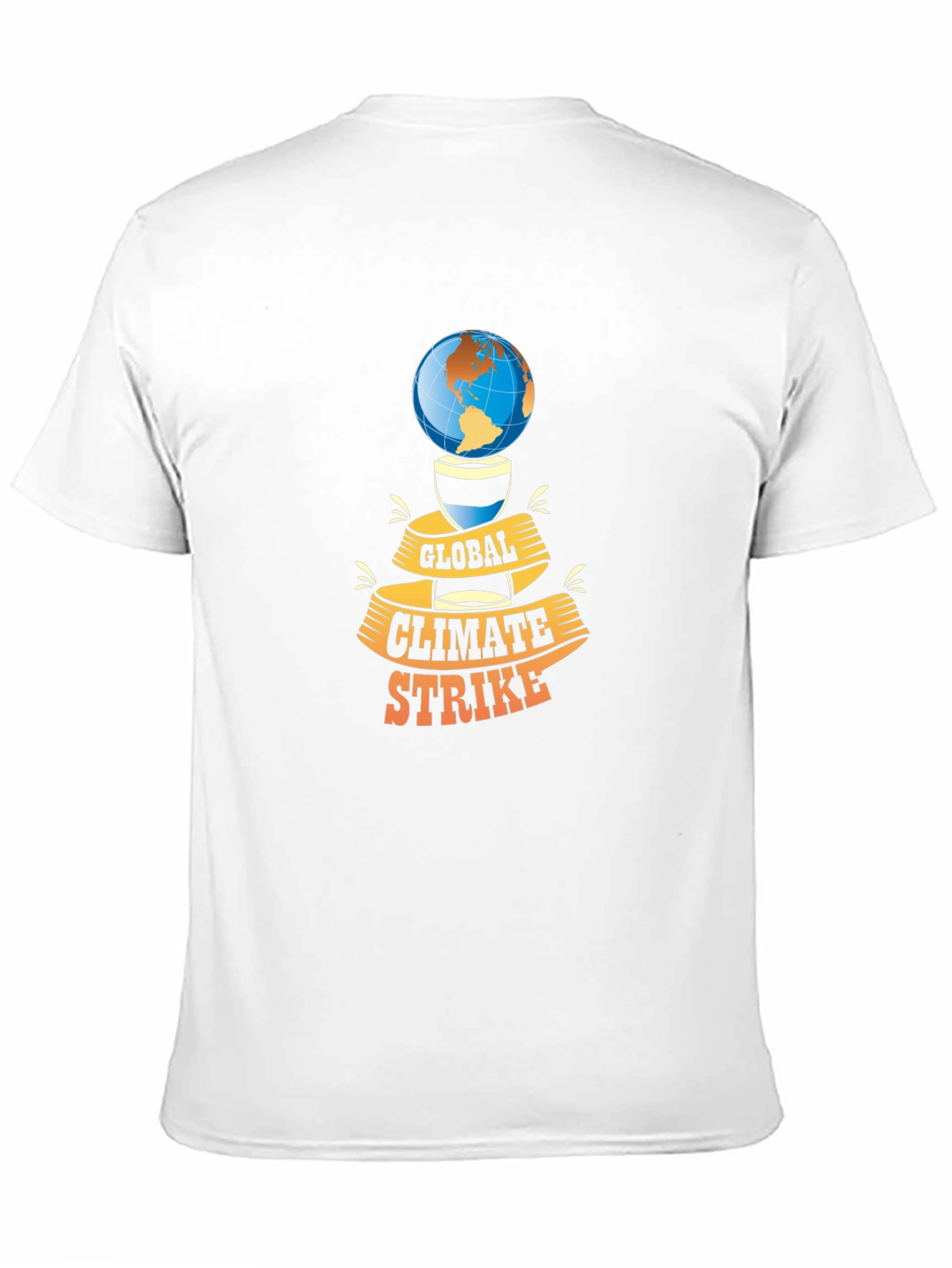 Black Global Climate Strike Graphic Tee - Black view 11