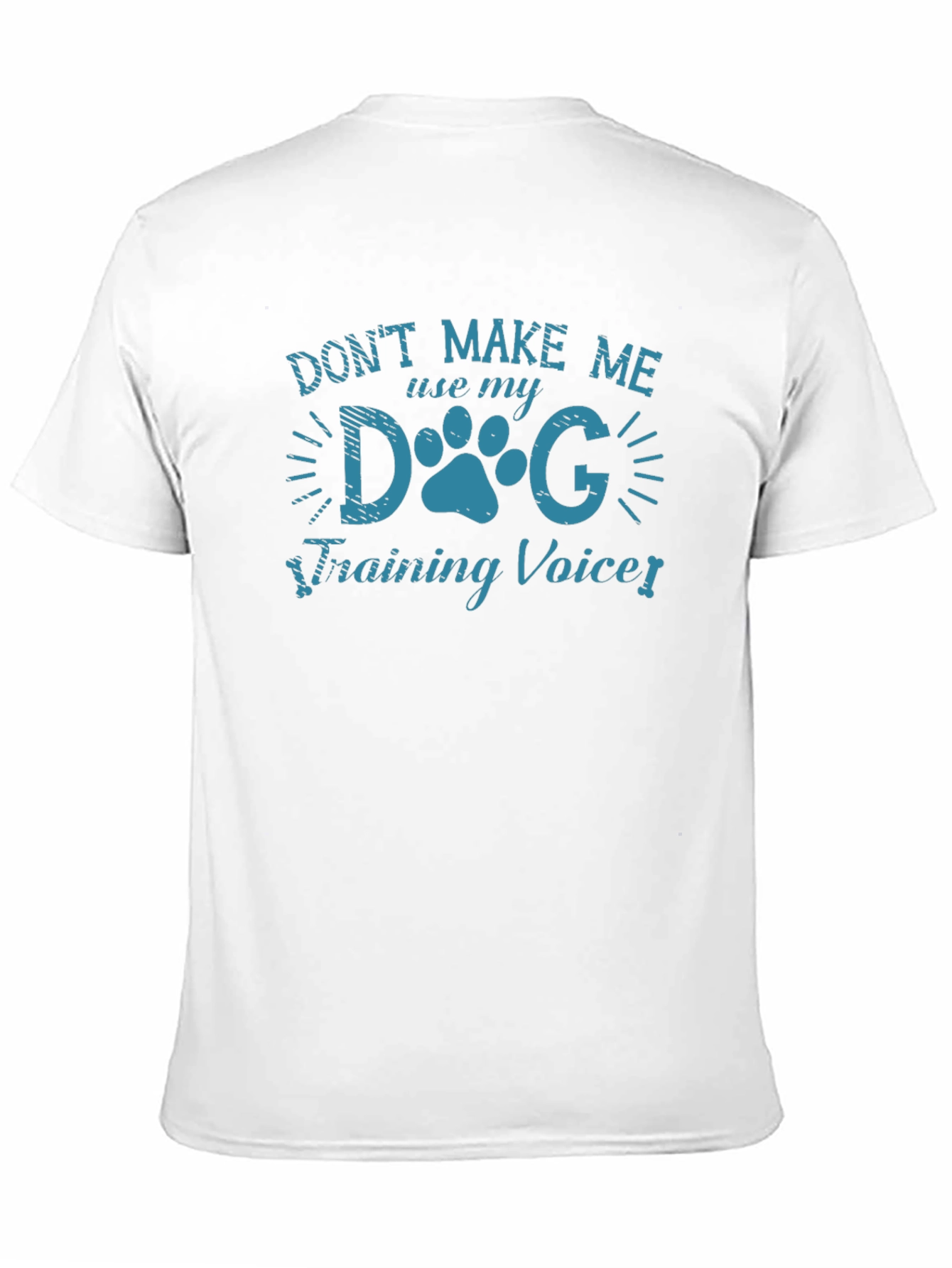 Black Dog Training Voice Tee - Funny Dog Lover Shirt view 11