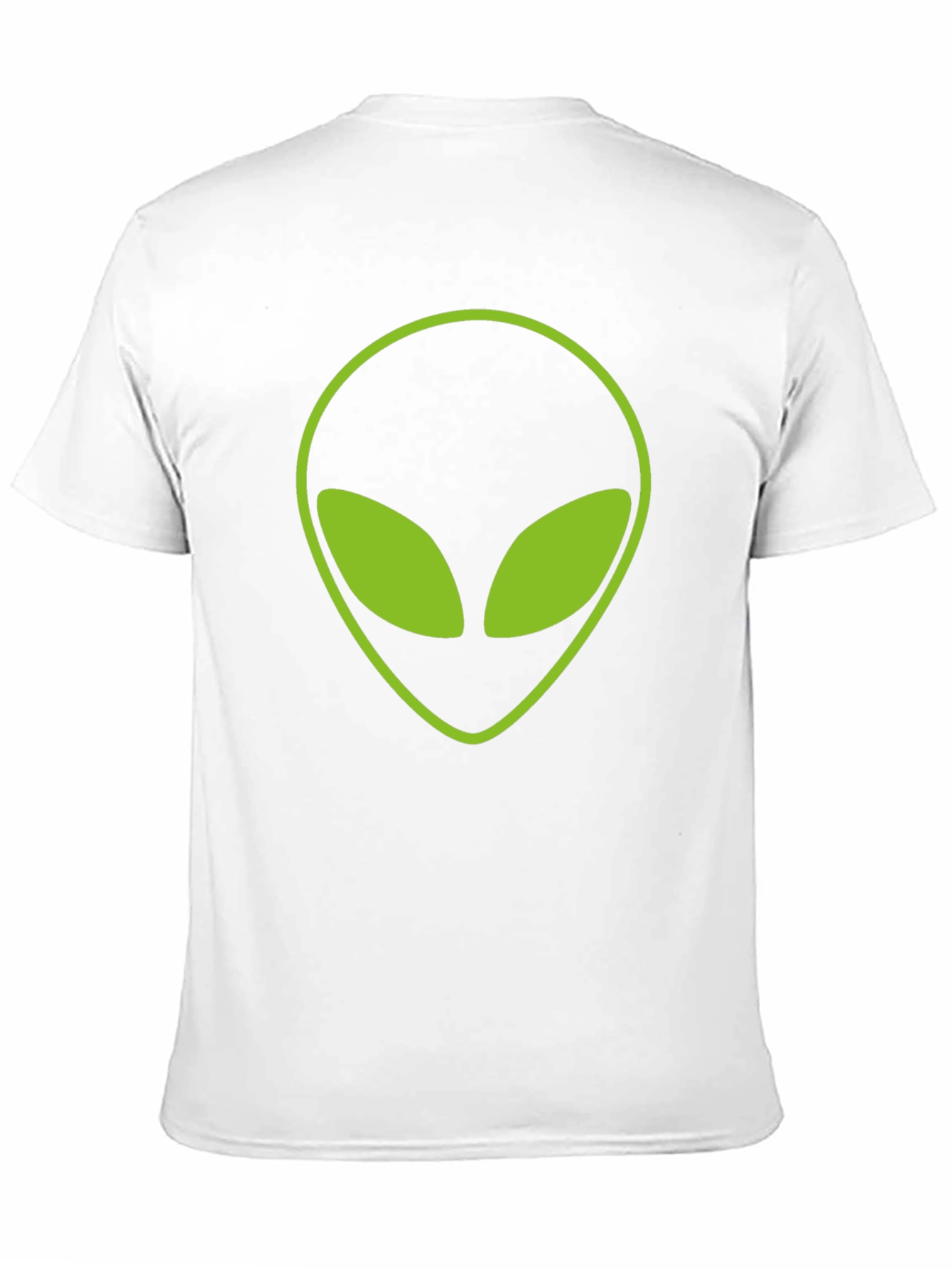 Black Men's Black Alien Graphic T-Shirt view 11