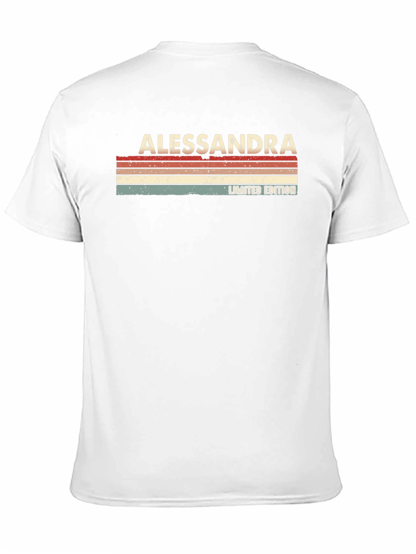 Black Alessandra Limited Edition Vintage Style Graphic T-Shirt view 11