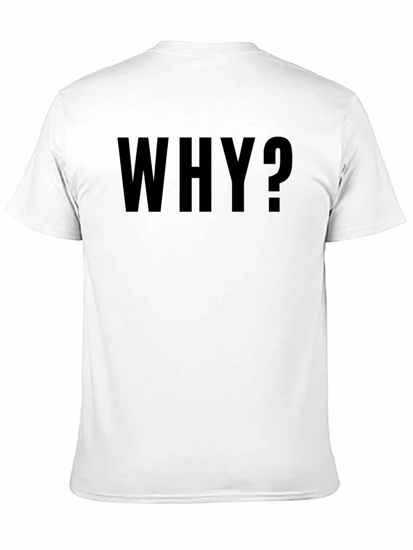 Black Why? Black Graphic Print T-Shirt view 11