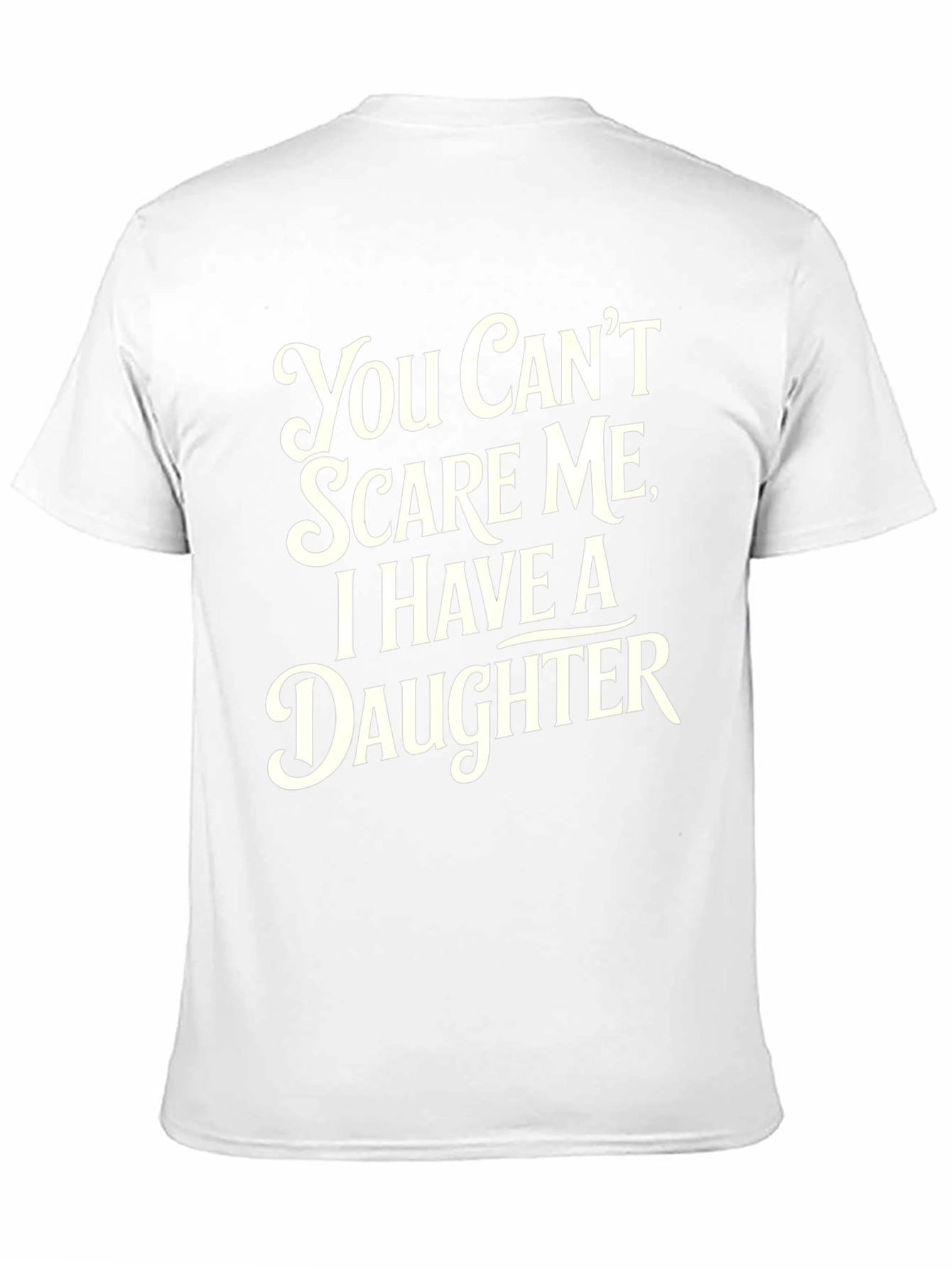 Black Funny Dad T-Shirt: You Can't Scare Me, I Have a Daughter view 11