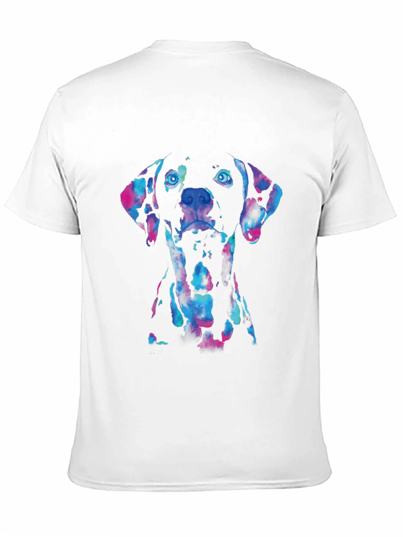 Black Dog Watercolor Graphic Tee - Black view 11