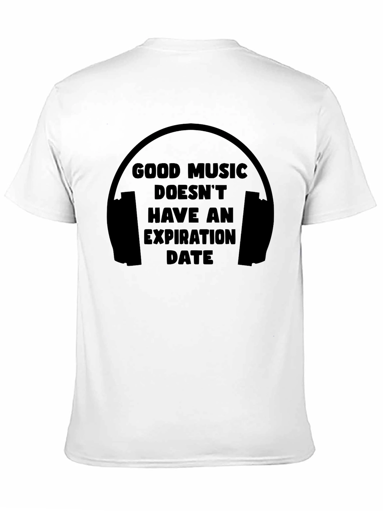Black Good Music T-Shirt - Never Expires! view 11
