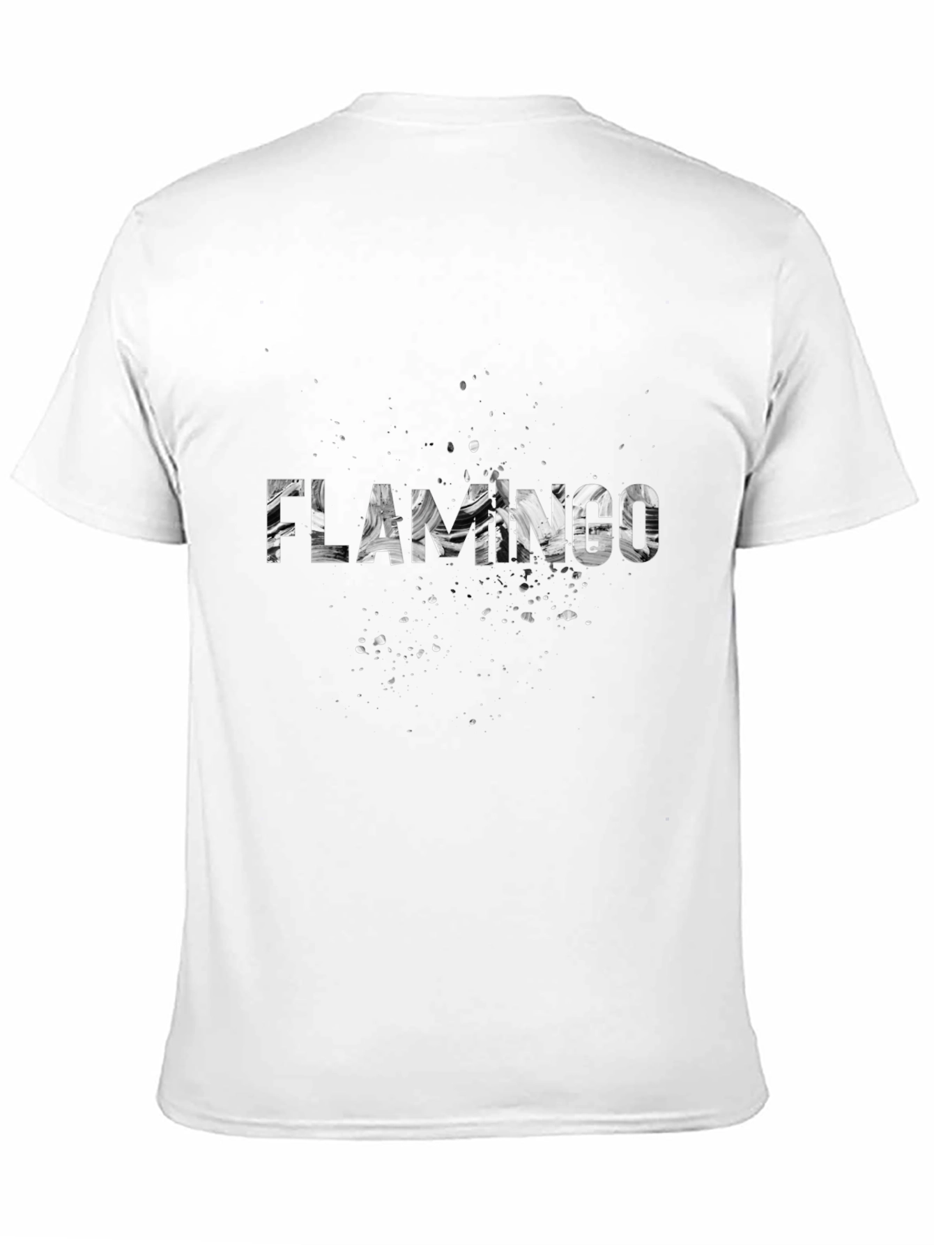 Black Flamingo Graphic Black T-Shirt - Casual Style view 11