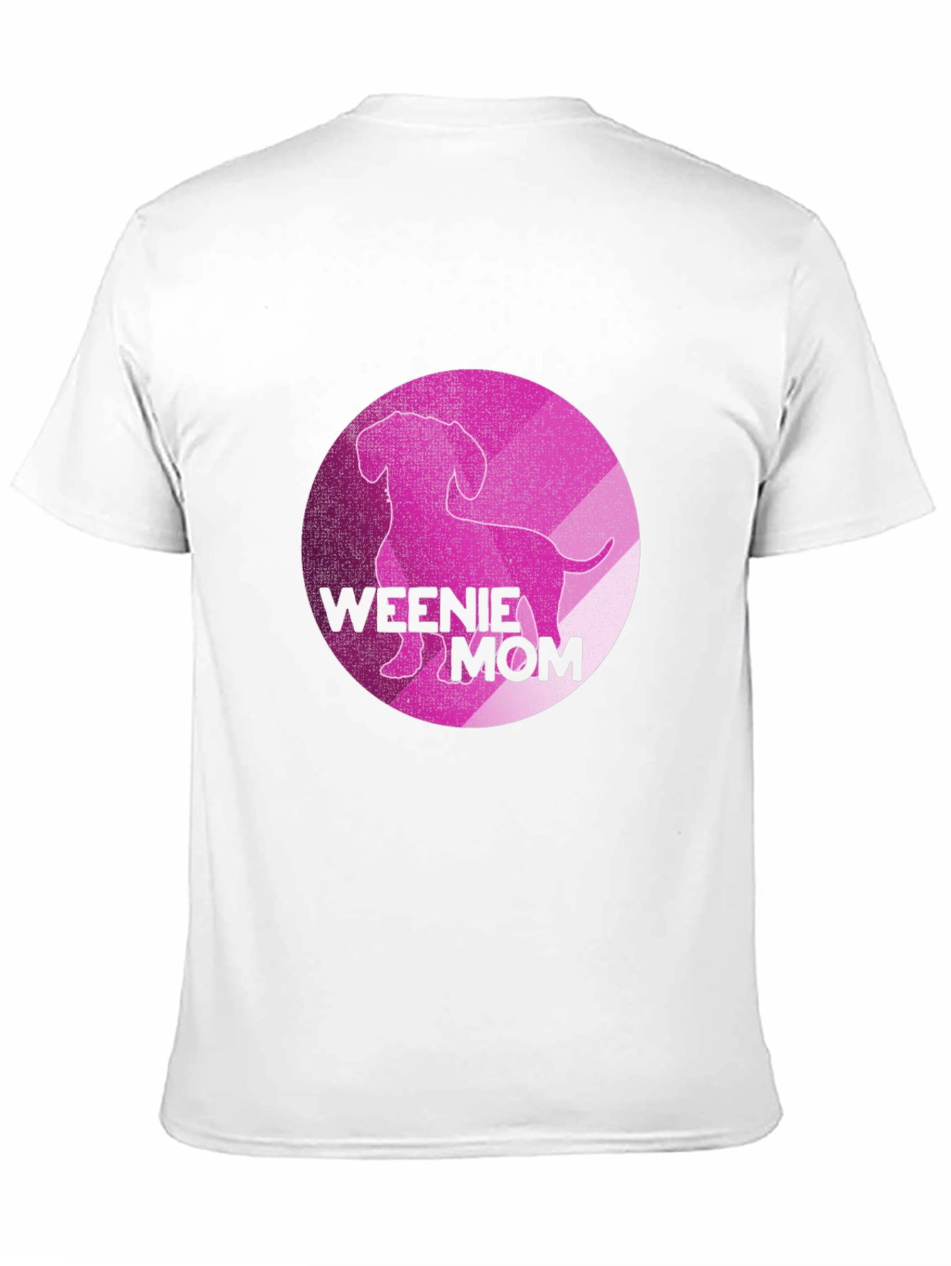 Black Weenie Mom T-Shirt - Dachshund Lover Tee view 11