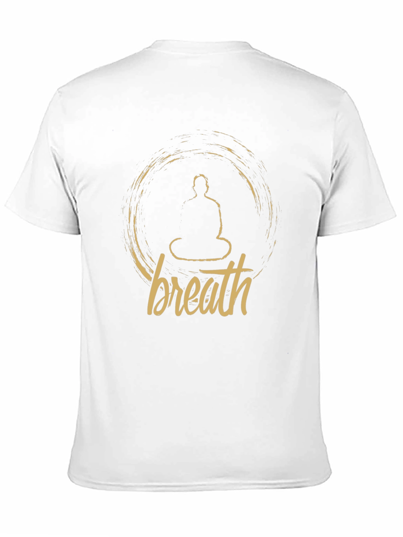 Black Breath Buddha Meditation Black T-Shirt view 11