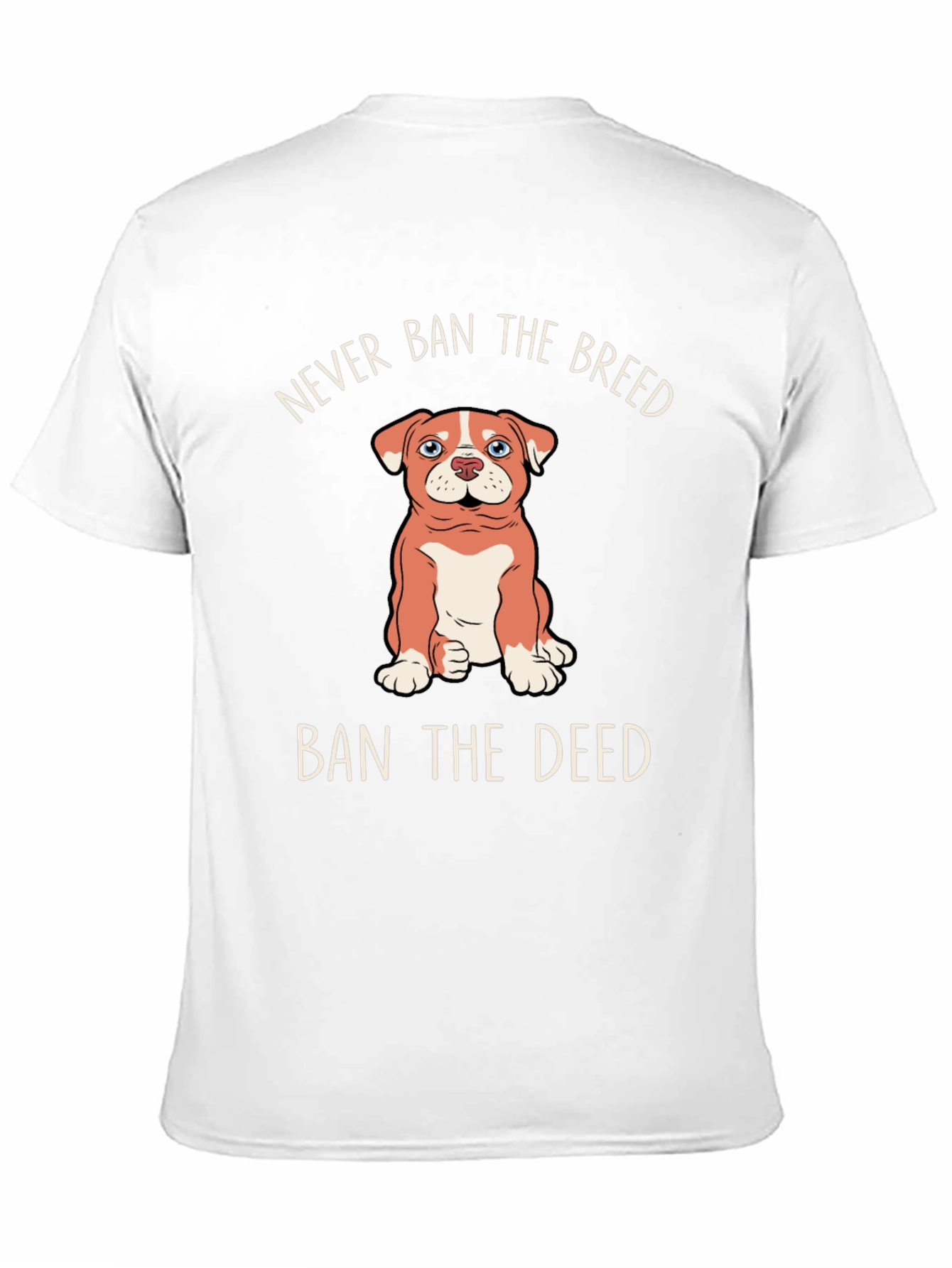 Black Never Ban The Breed, Ban The Deed T-Shirt view 11