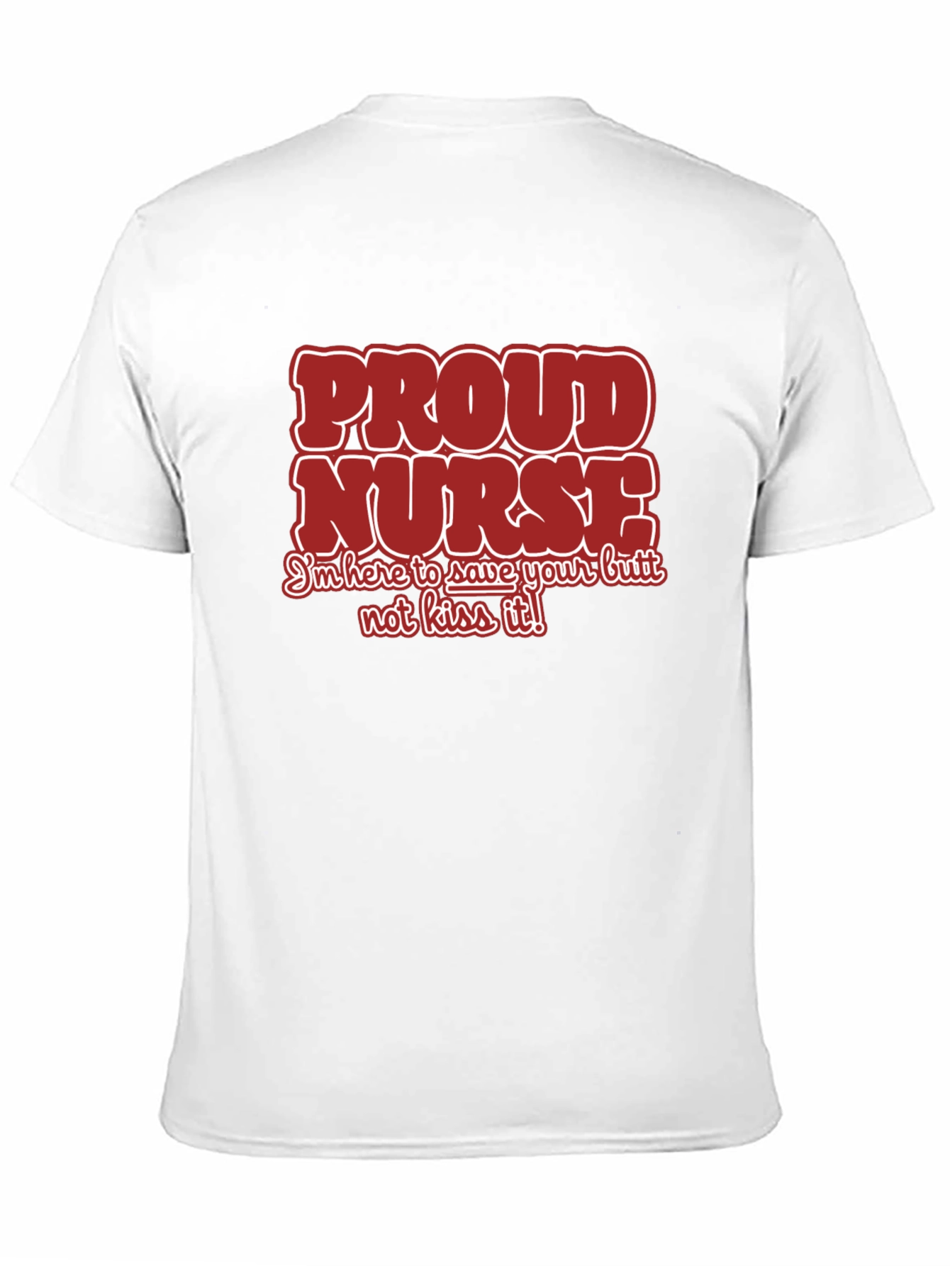 Black Proud Nurse Graphic T-Shirt view 11