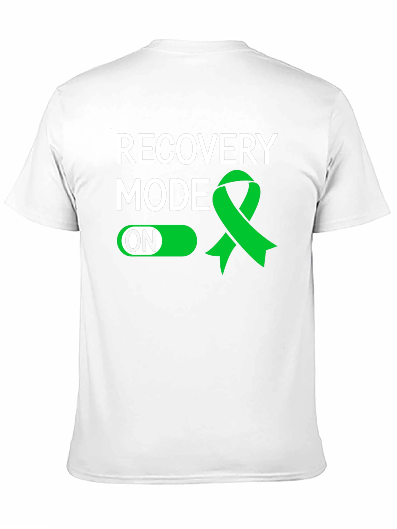Black Recovery Mode ON T-Shirt - Mental Health Awareness view 11