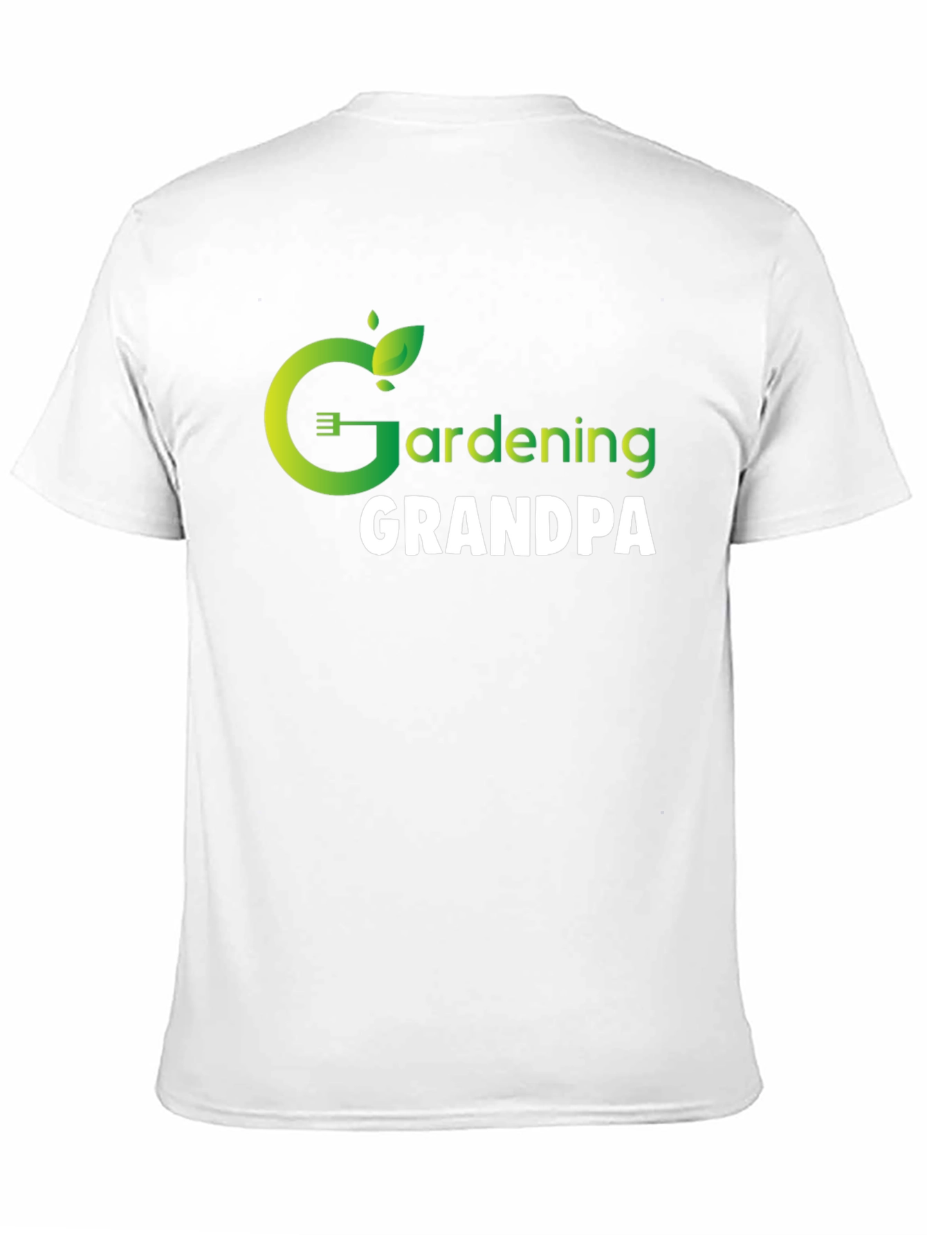 Black Gardening Grandpa Graphic T-Shirt view 11