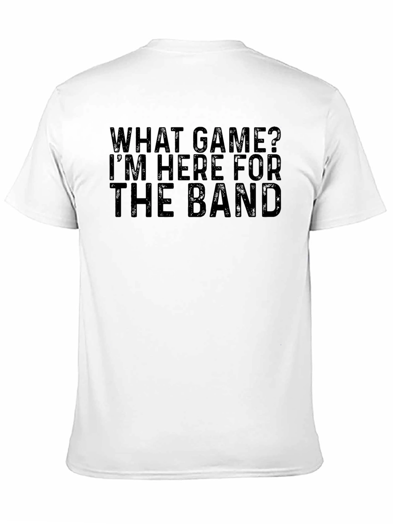 Black What Game? Here for the Band T-Shirt view 11
