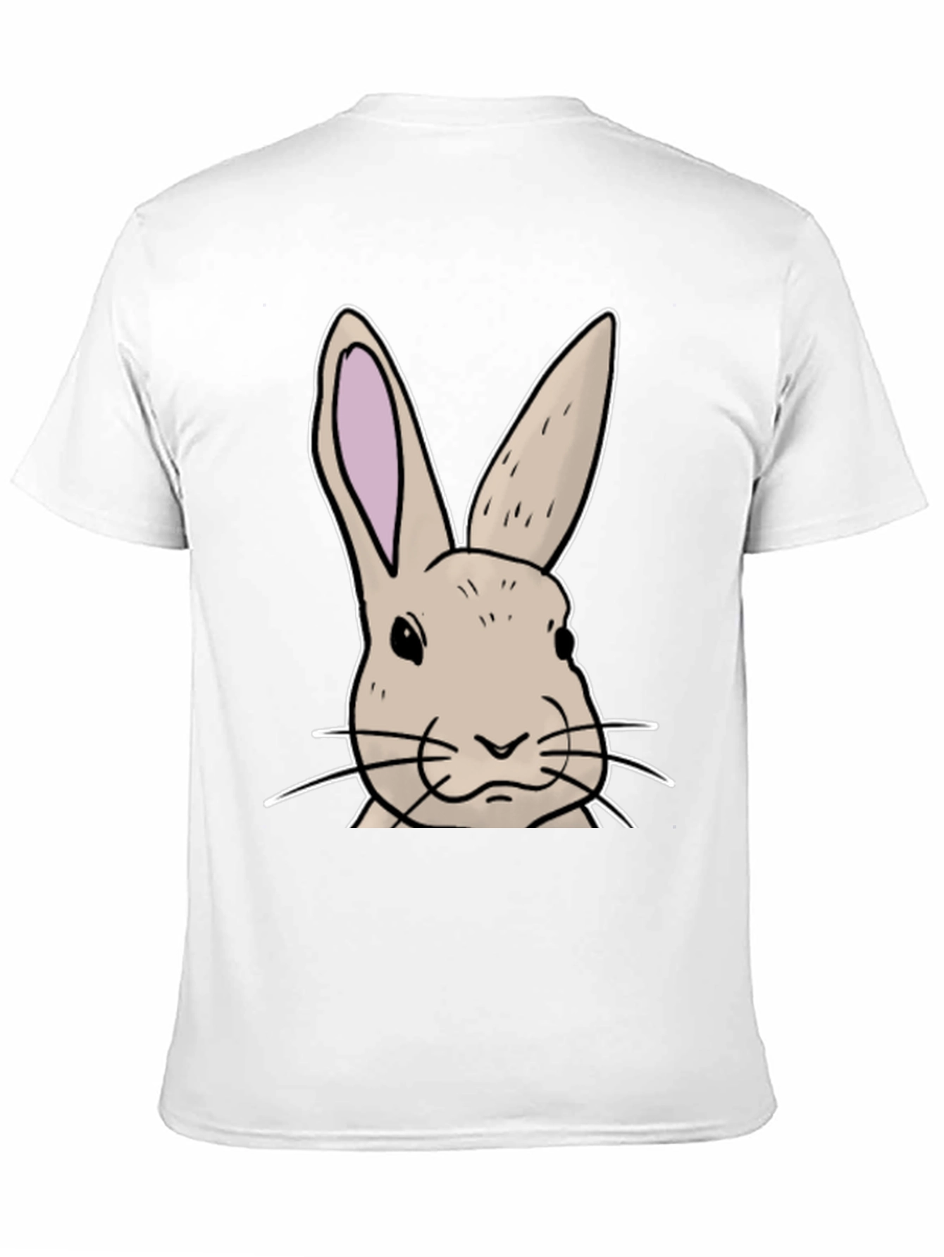 Black Bunny Graphic T-Shirt - Soft Cotton Blend view 11