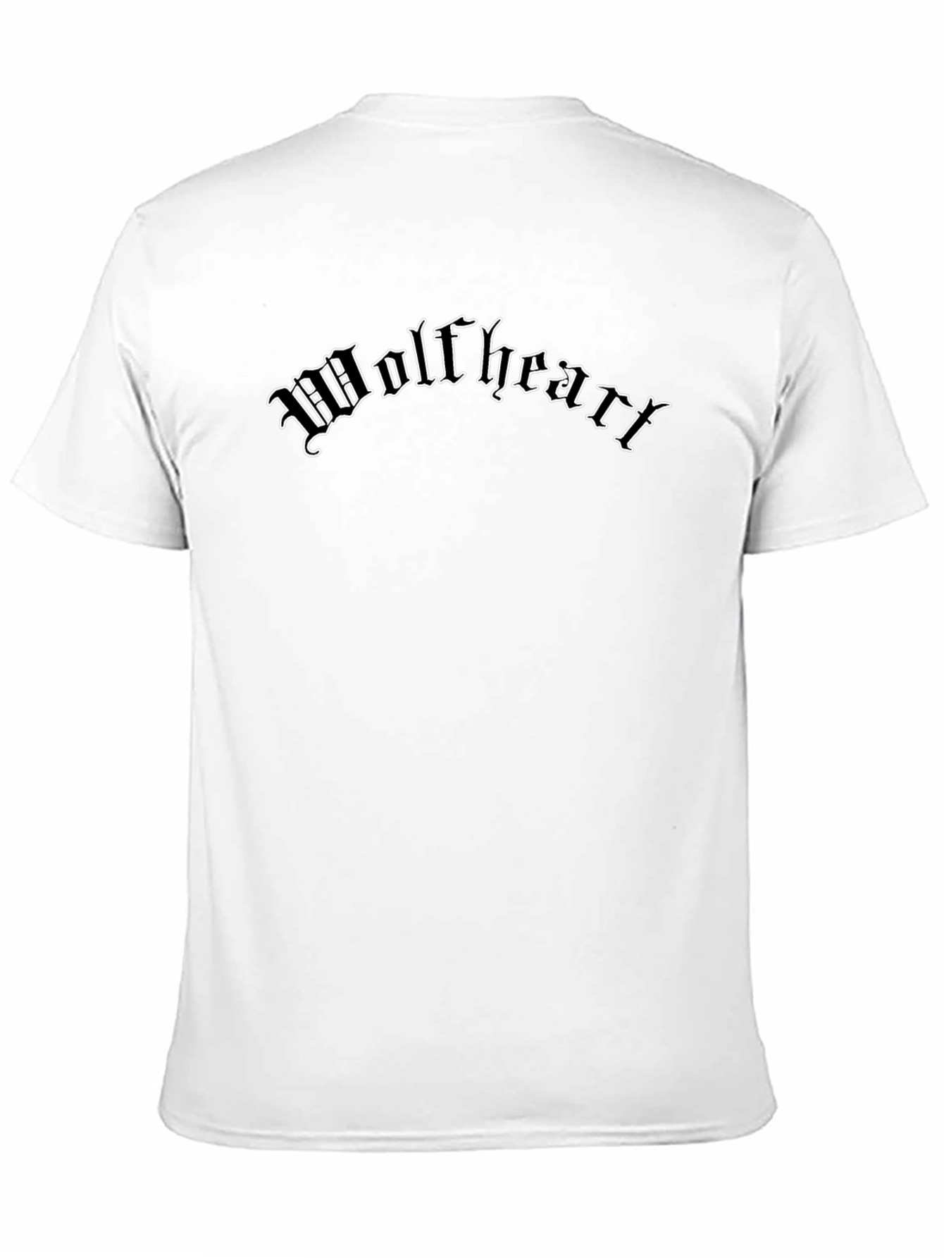 Black Wolfheart Black Graphic Tee - Edgy Style view 11