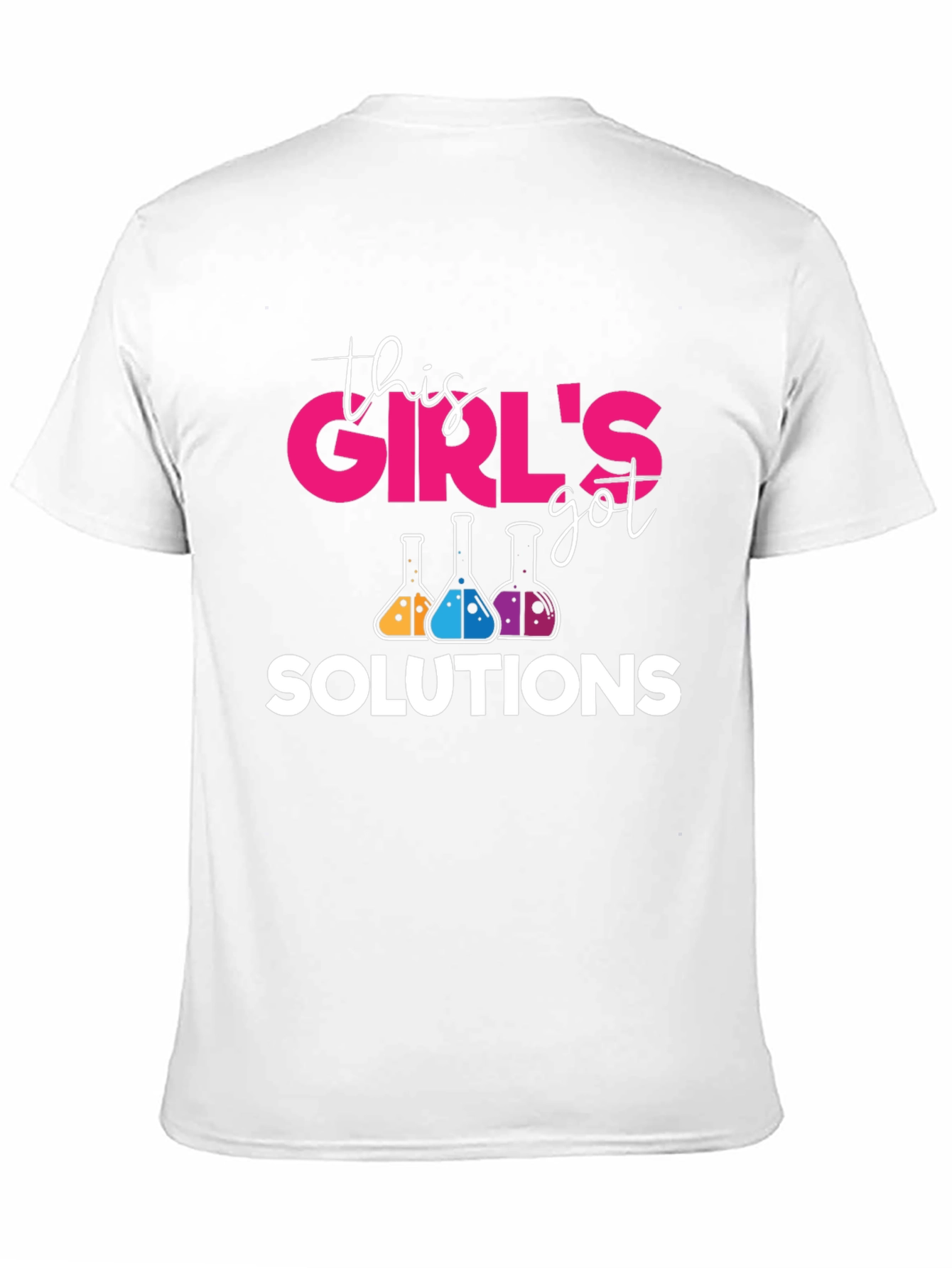 Black Girl's Got Solutions Science T-Shirt view 11