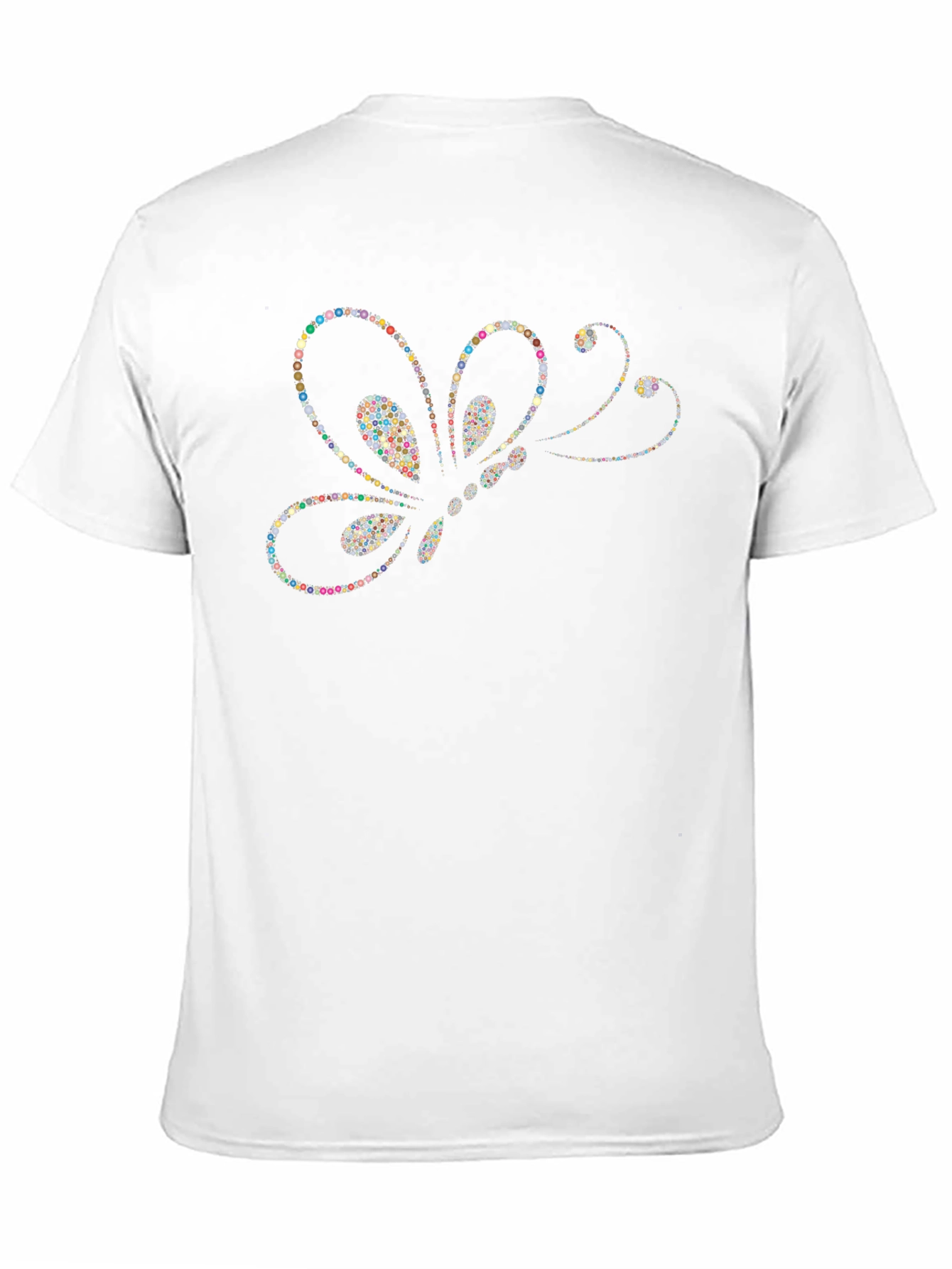 Black Butterfly Graphic Black T-Shirt view 11