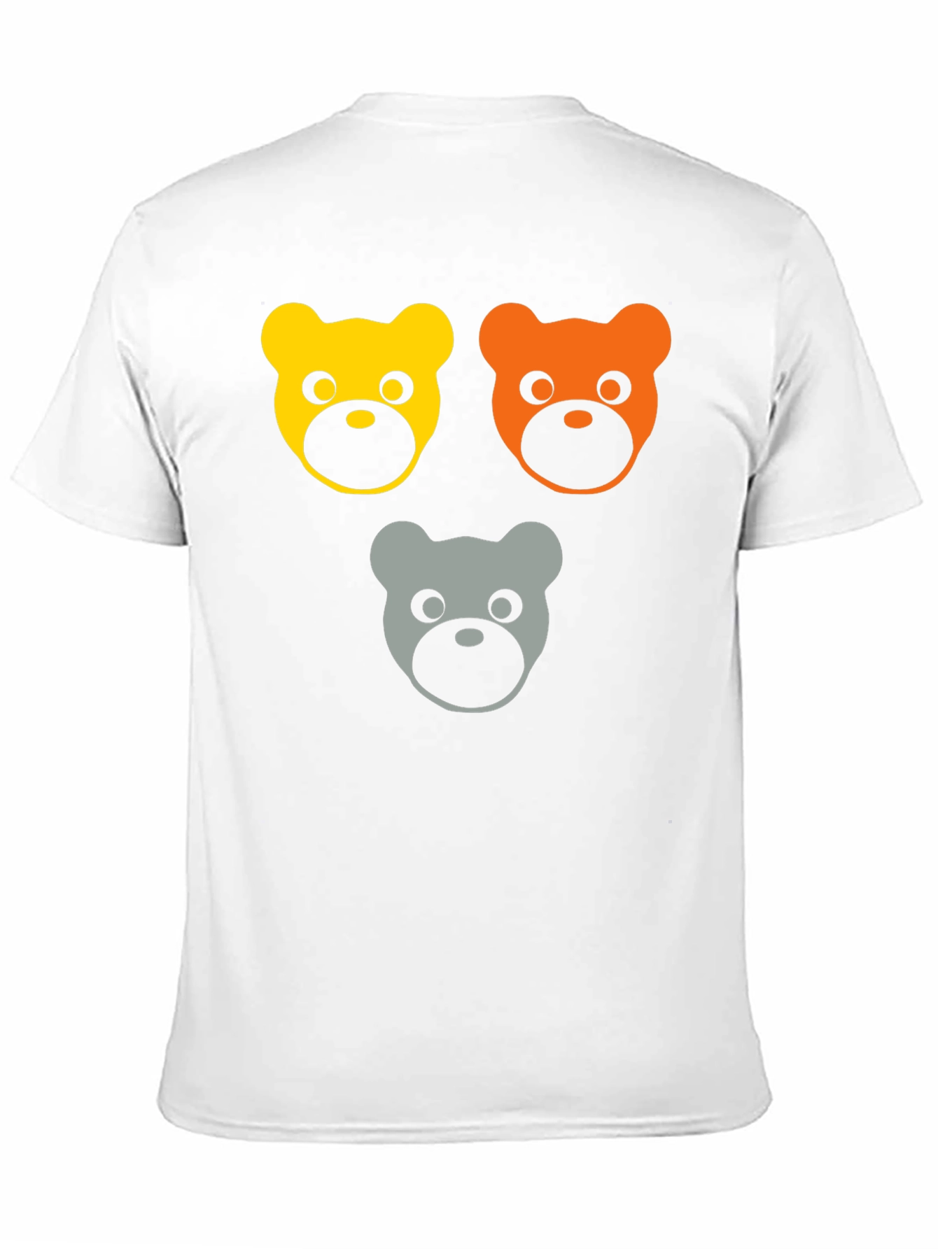 Black Cute Bears Graphic Tee - Black T-Shirt view 11