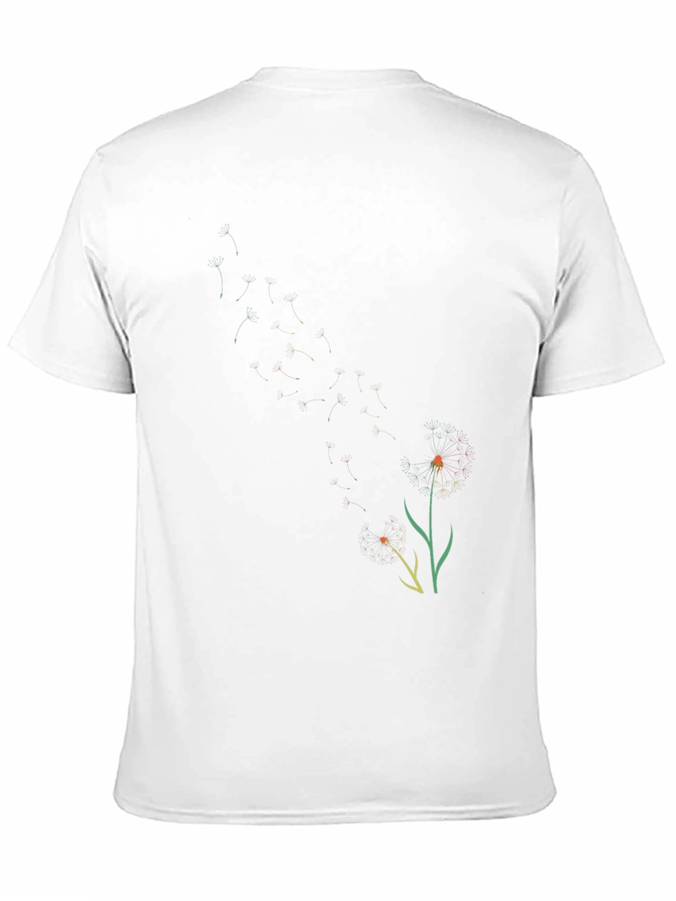 Black Dandelion Wish Black Tee - Casual Comfort view 11