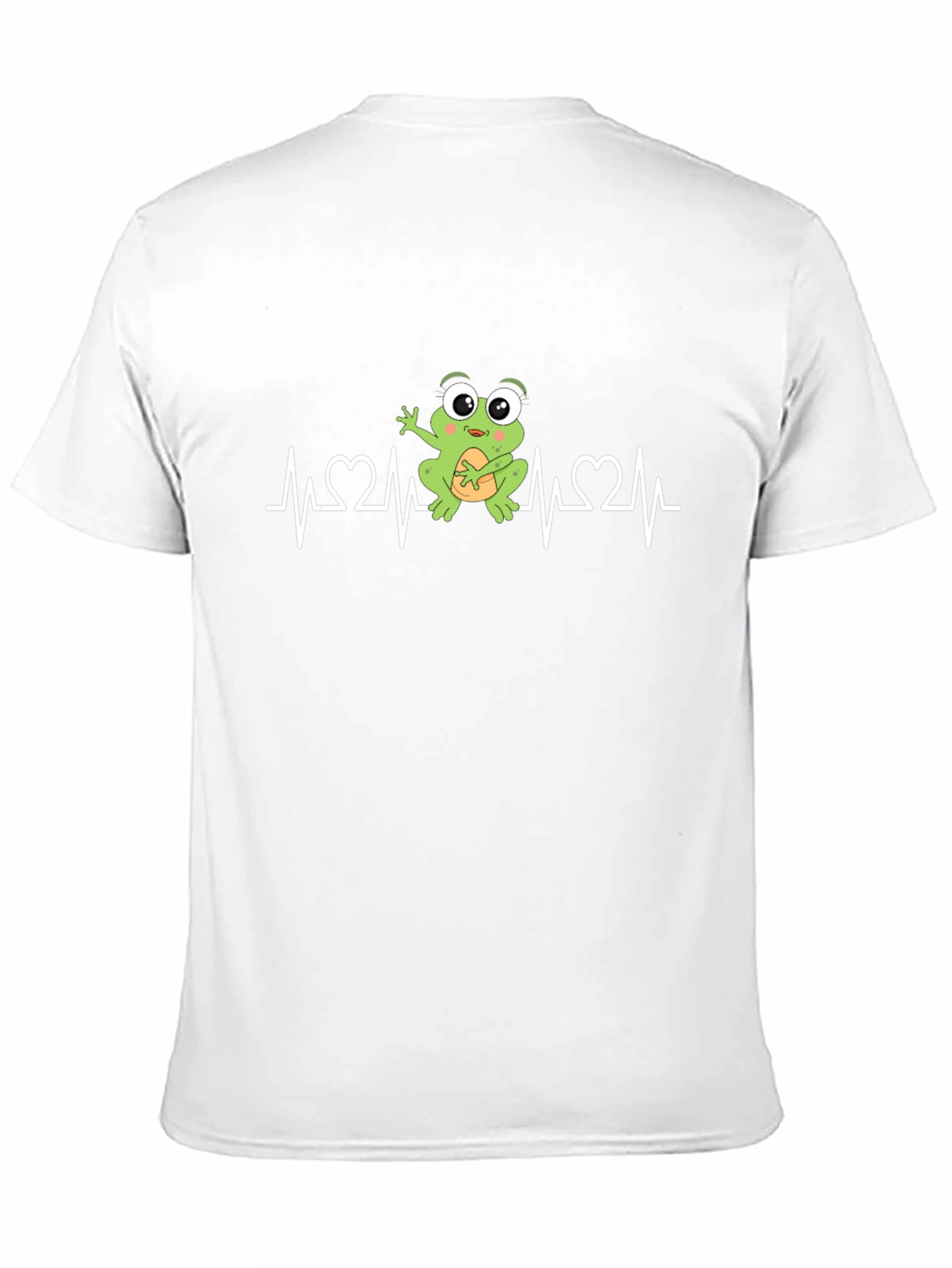 Black Frog Heartbeat T-Shirt - Ribbiting Style! view 11