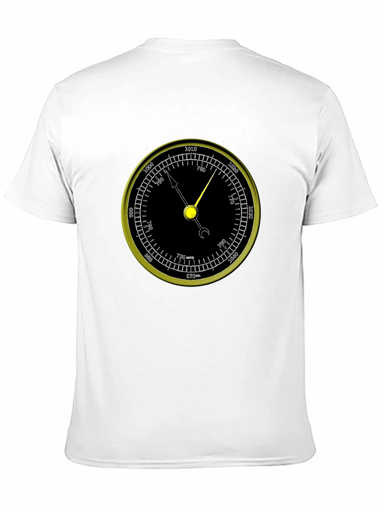 Black Altimeter Graphic Tee view 11