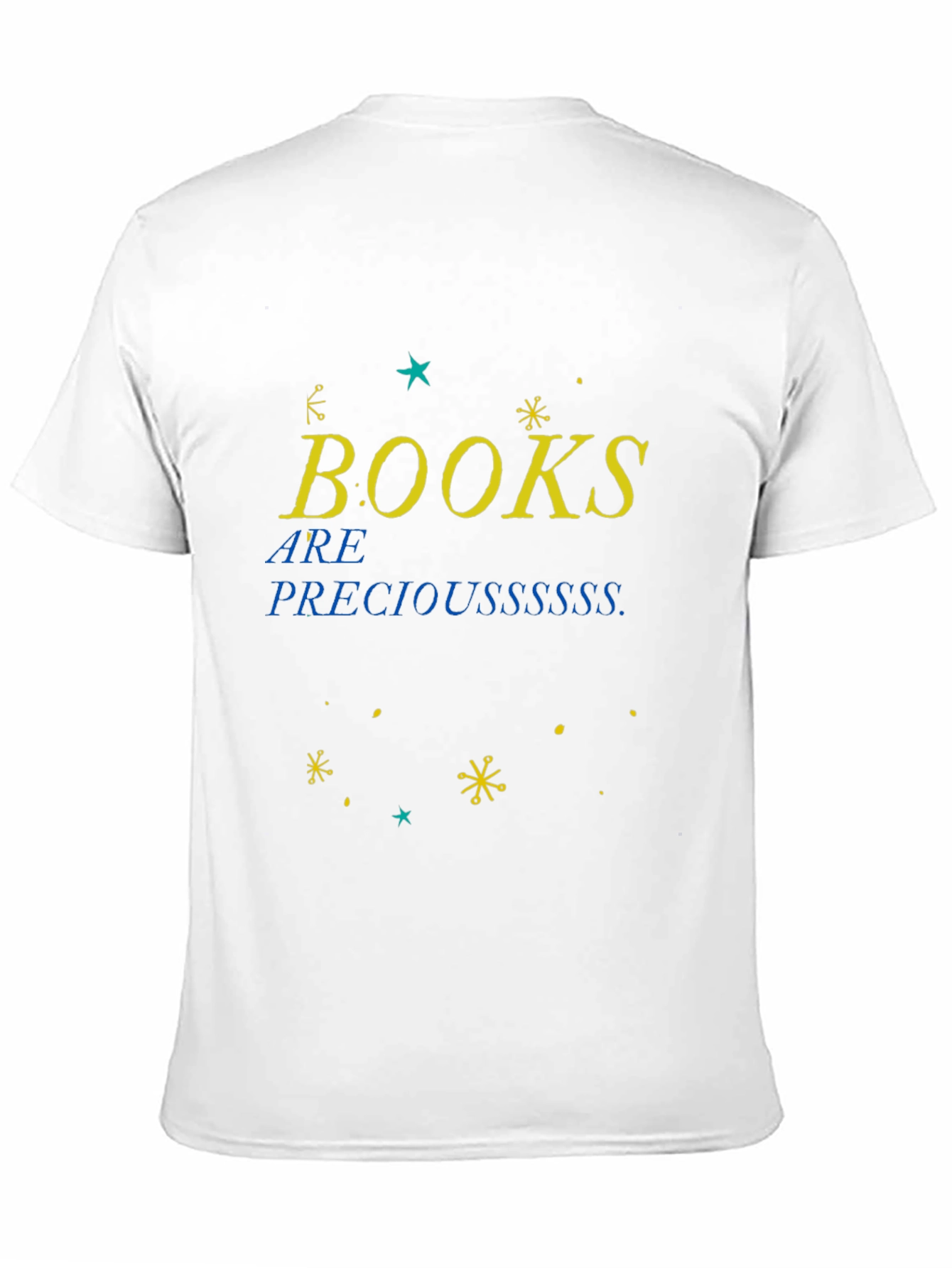 Black Books Are Precious Black T-Shirt view 11