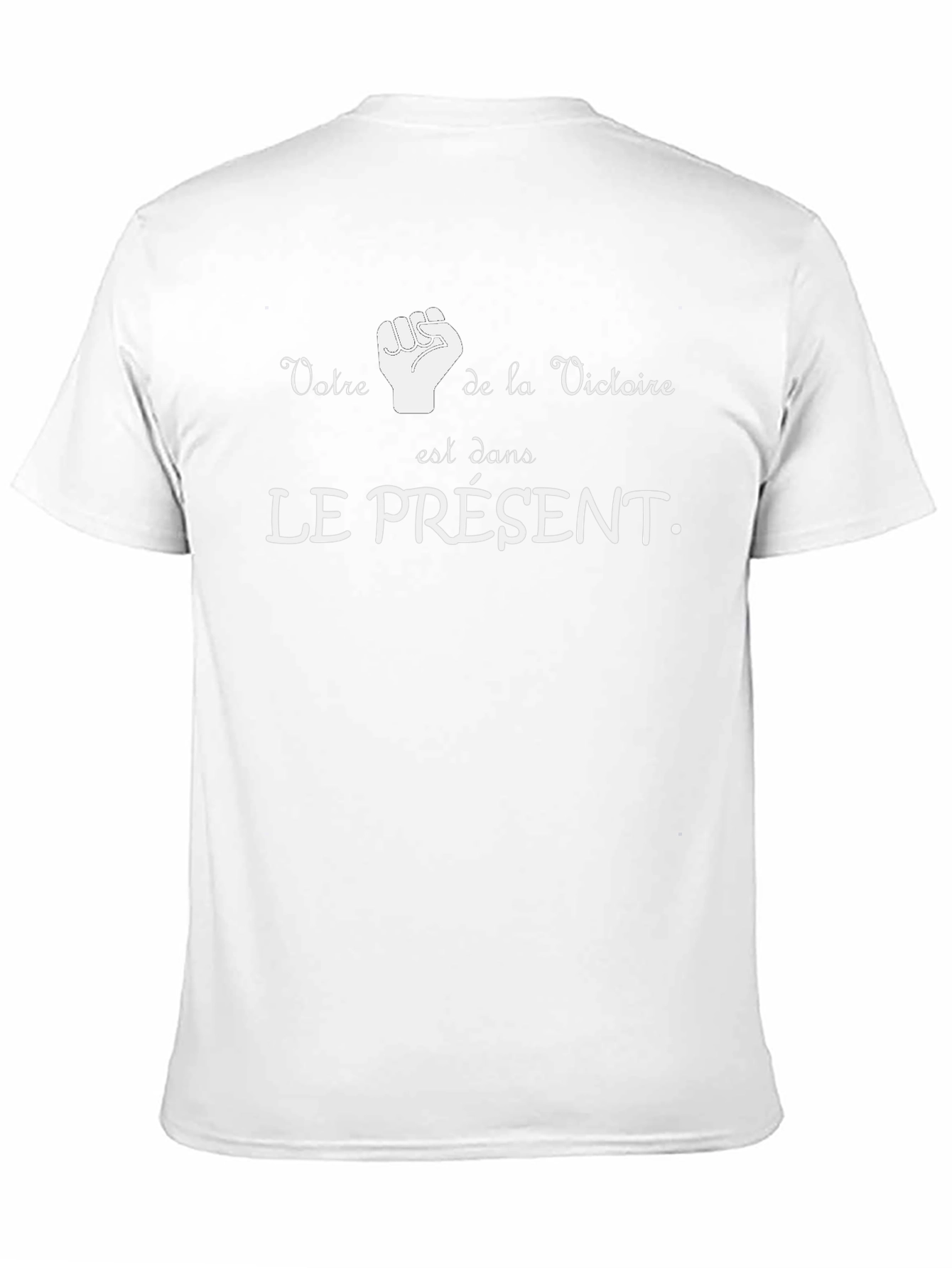 Black Votre Victoire T-Shirt - French Slogan Tee view 11
