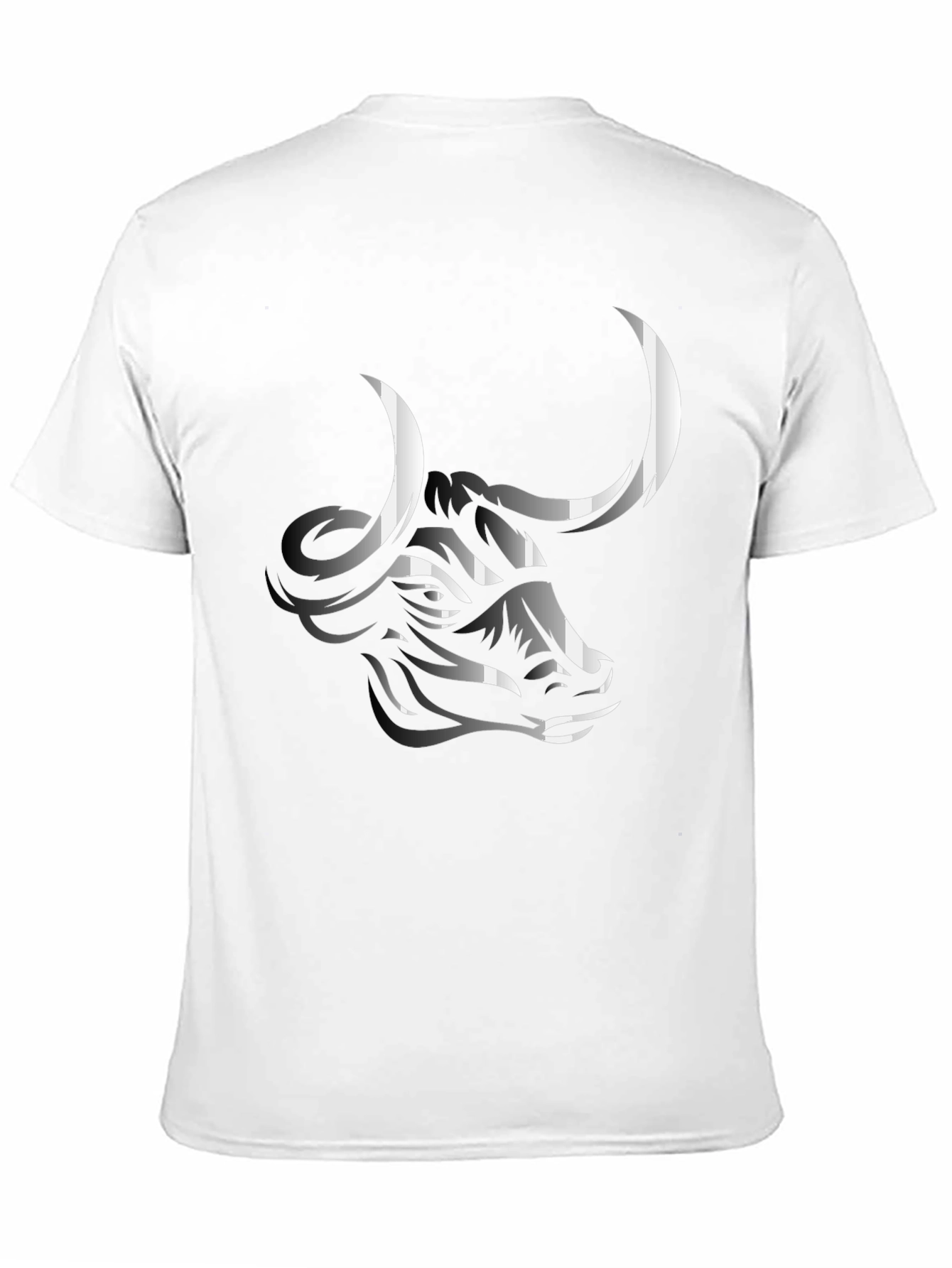 Black Bull Graphic Tee - Stylish Men's Black T-Shirt view 11