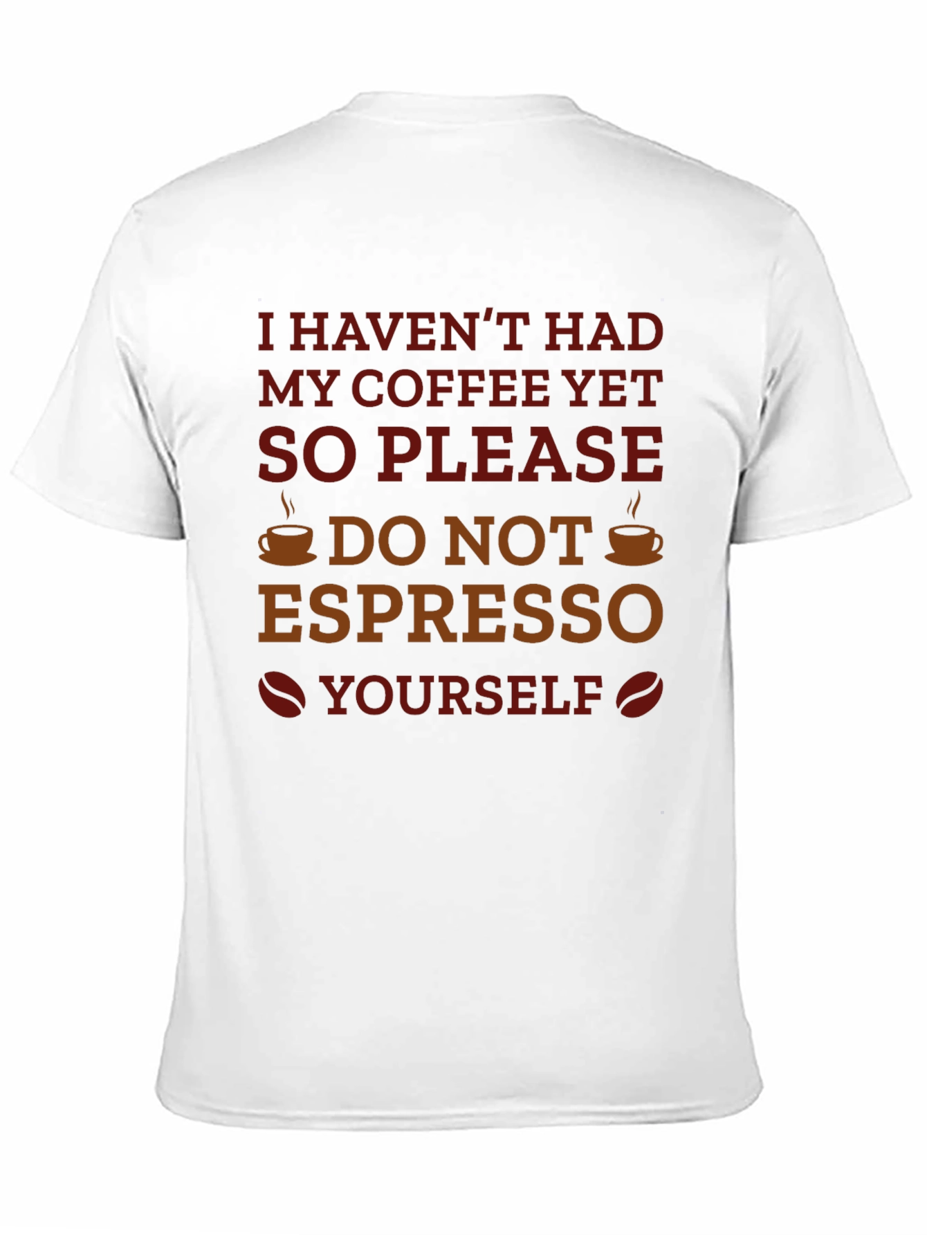 Black Coffee Humor Graphic T-Shirt - Espresso Yourself view 11