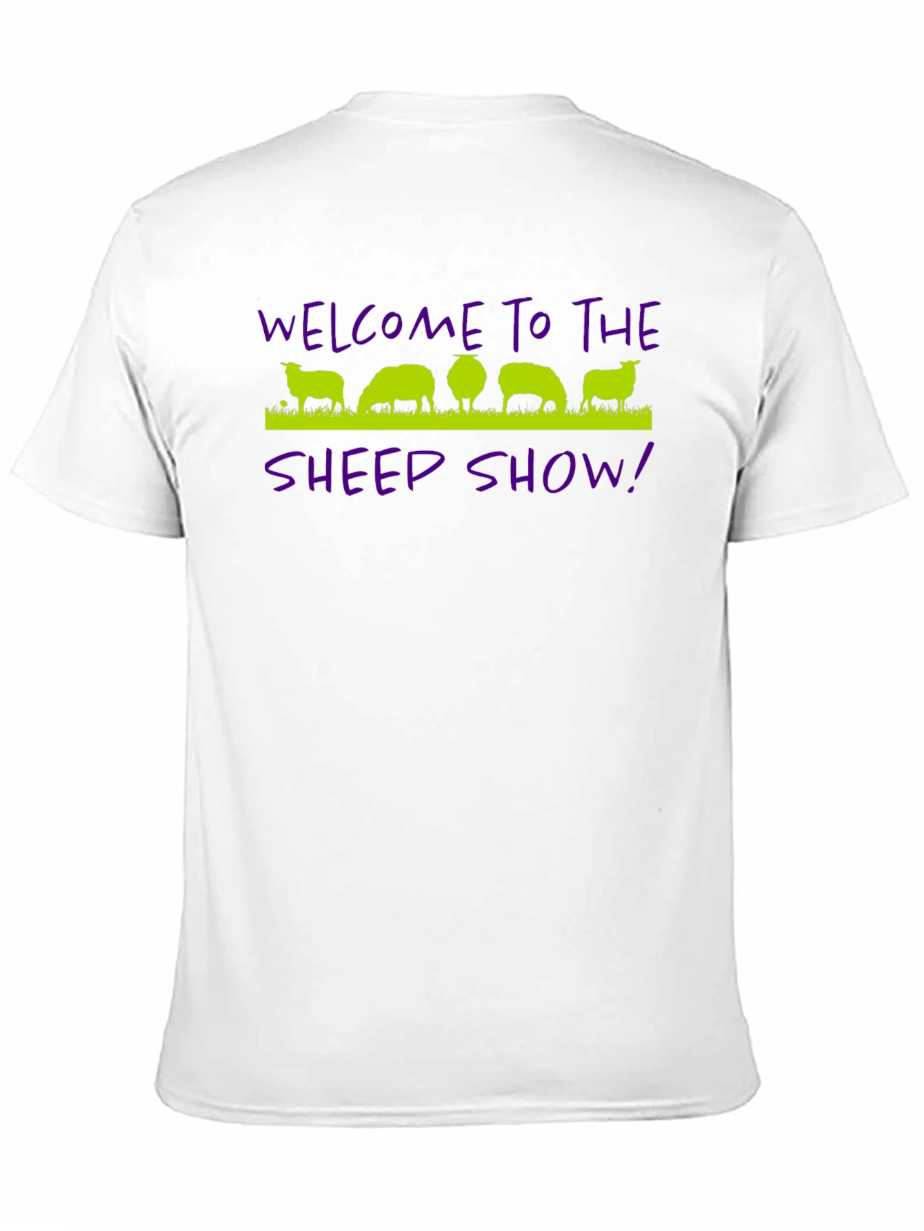 Black Welcome to The Sheep Show T-Shirt view 11