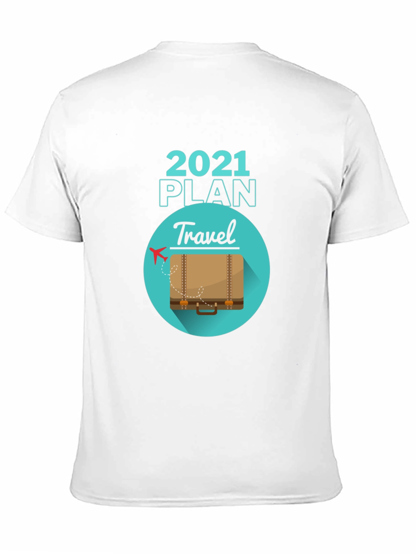 Black 2021 Travel Plan T-Shirt view 11