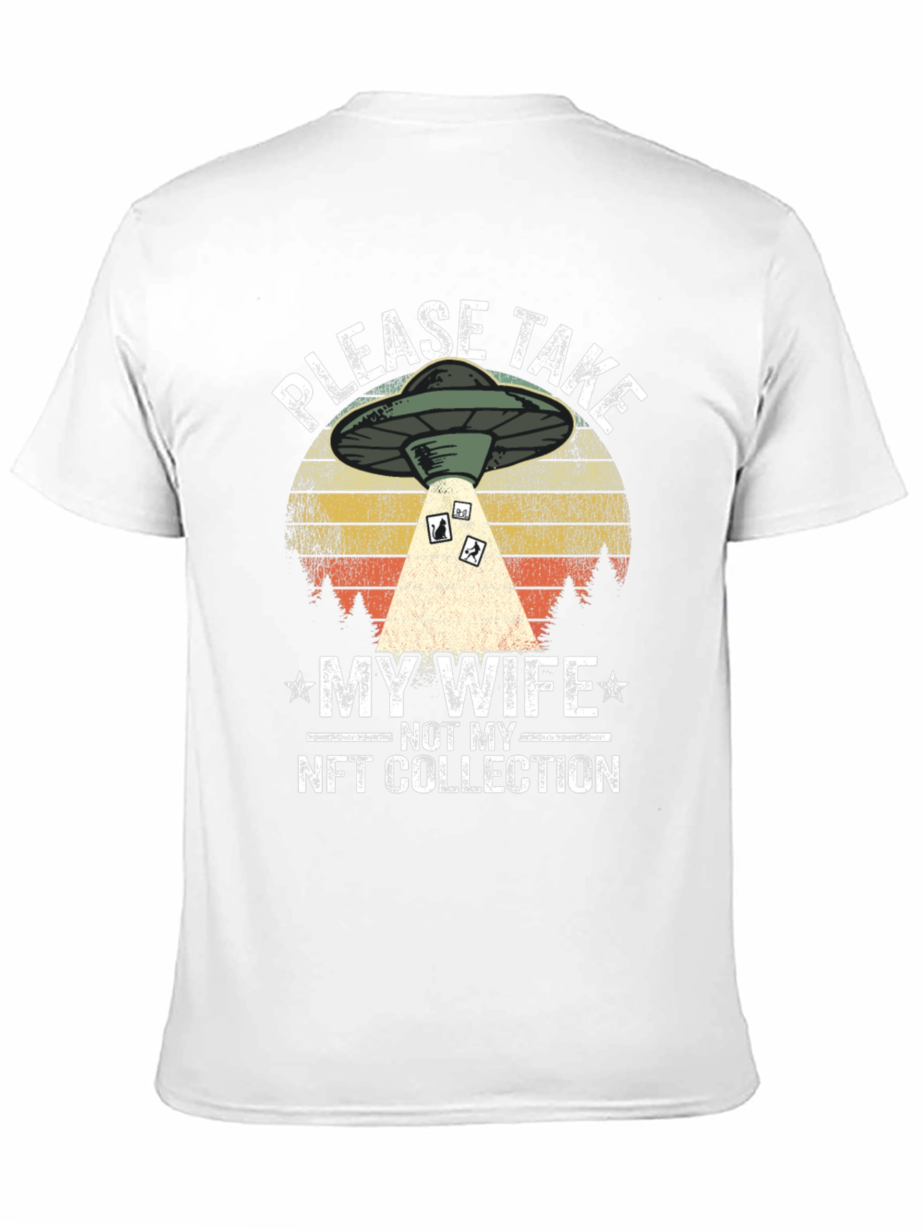 Black Please Take My Wife T-Shirt view 11