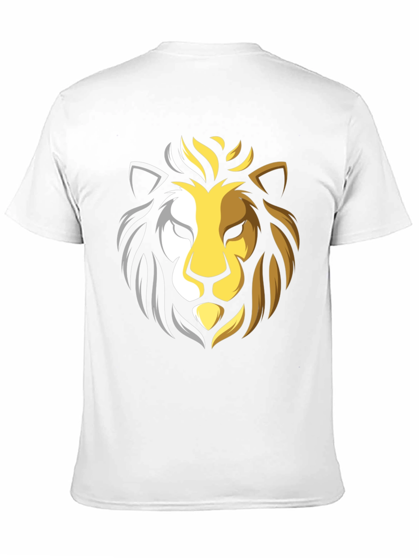 Black Lion Graphic Tee - Black Cotton Crew Neck view 11