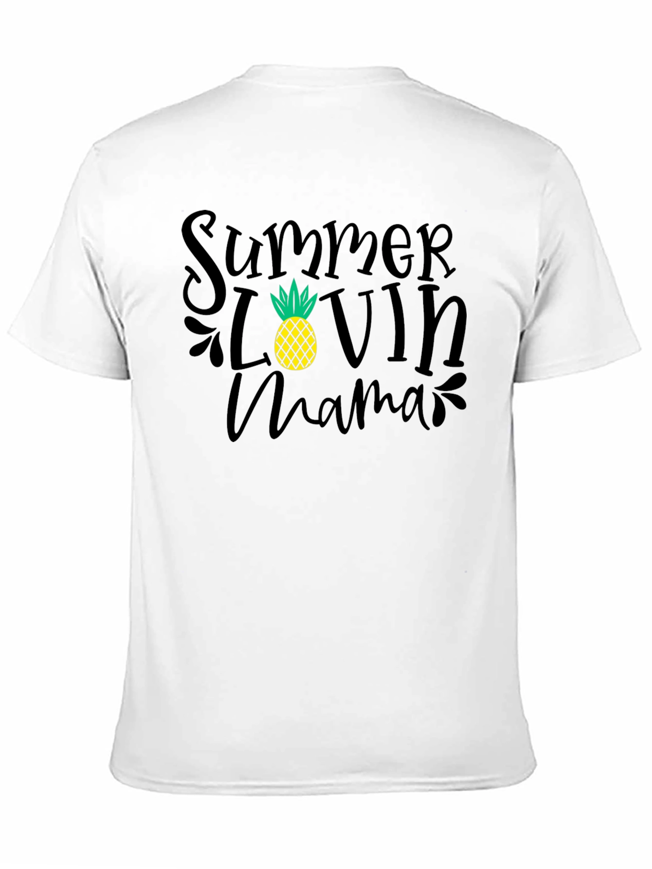 Black Summer Lovin' Mama T-Shirt view 11