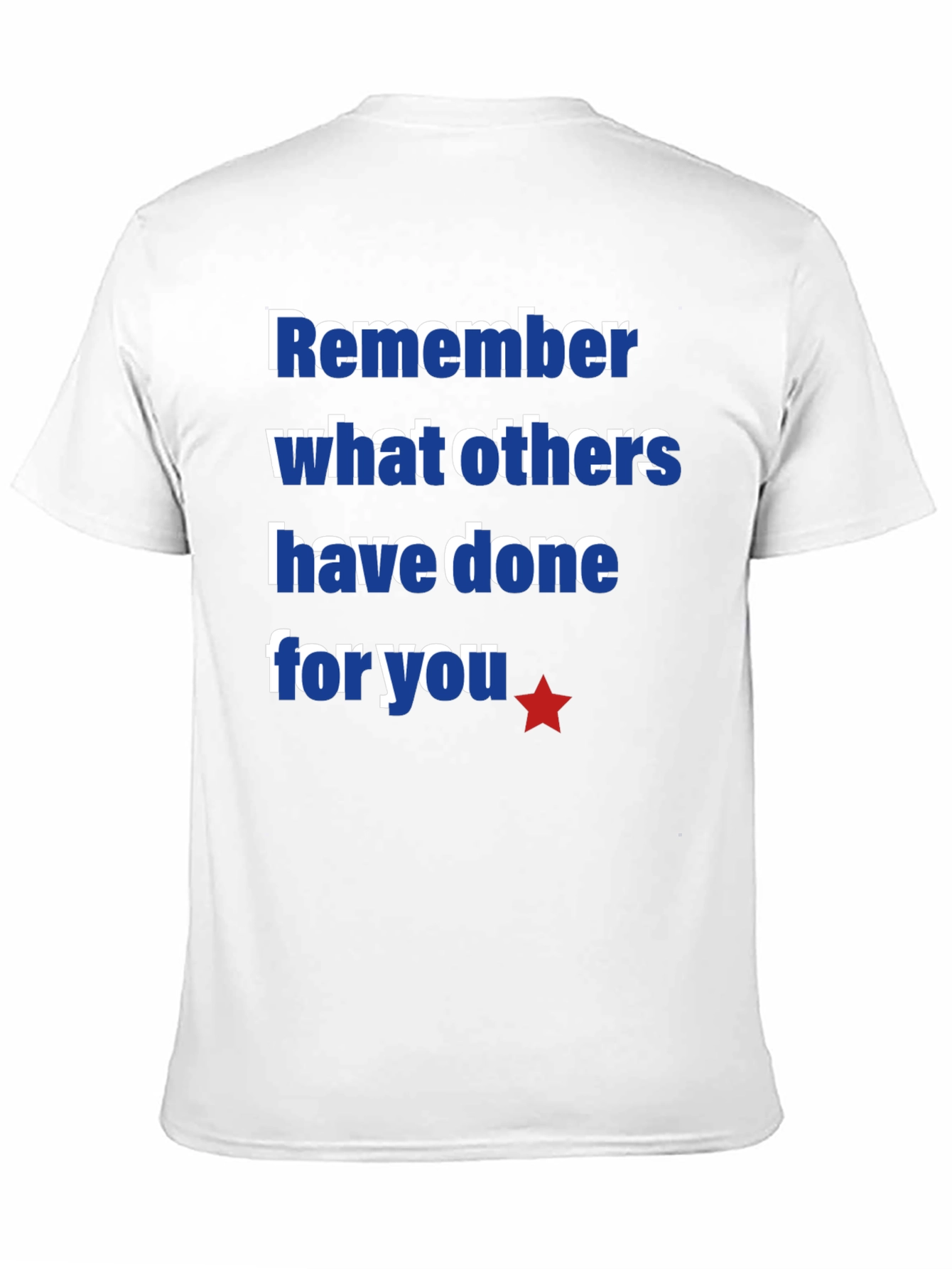 Black Remember Others T-Shirt view 11